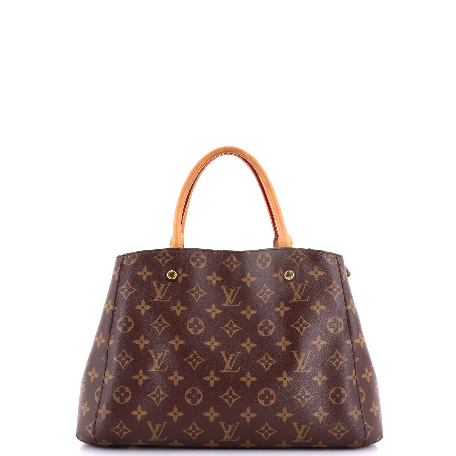Montaigne Handbag Monogram Canvas MM - Image 3