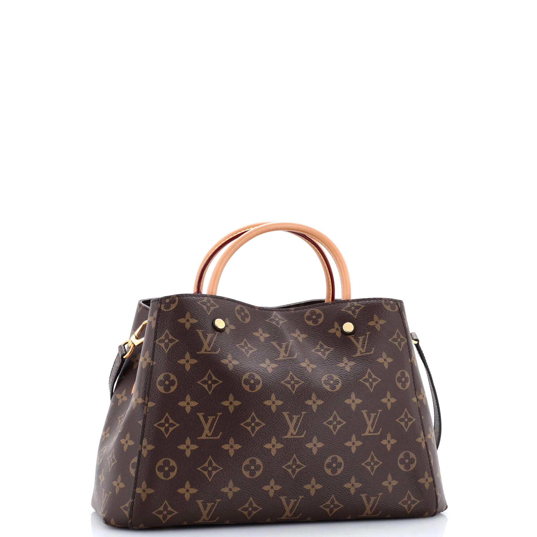 Montaigne Handbag Monogram Canvas MM - Image 2