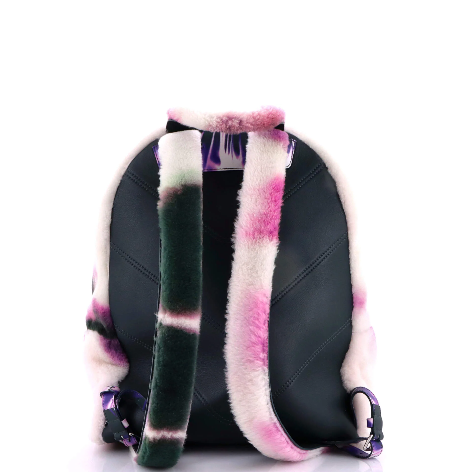 Multipocket Backpack Tie Dye Shearling - Image 3