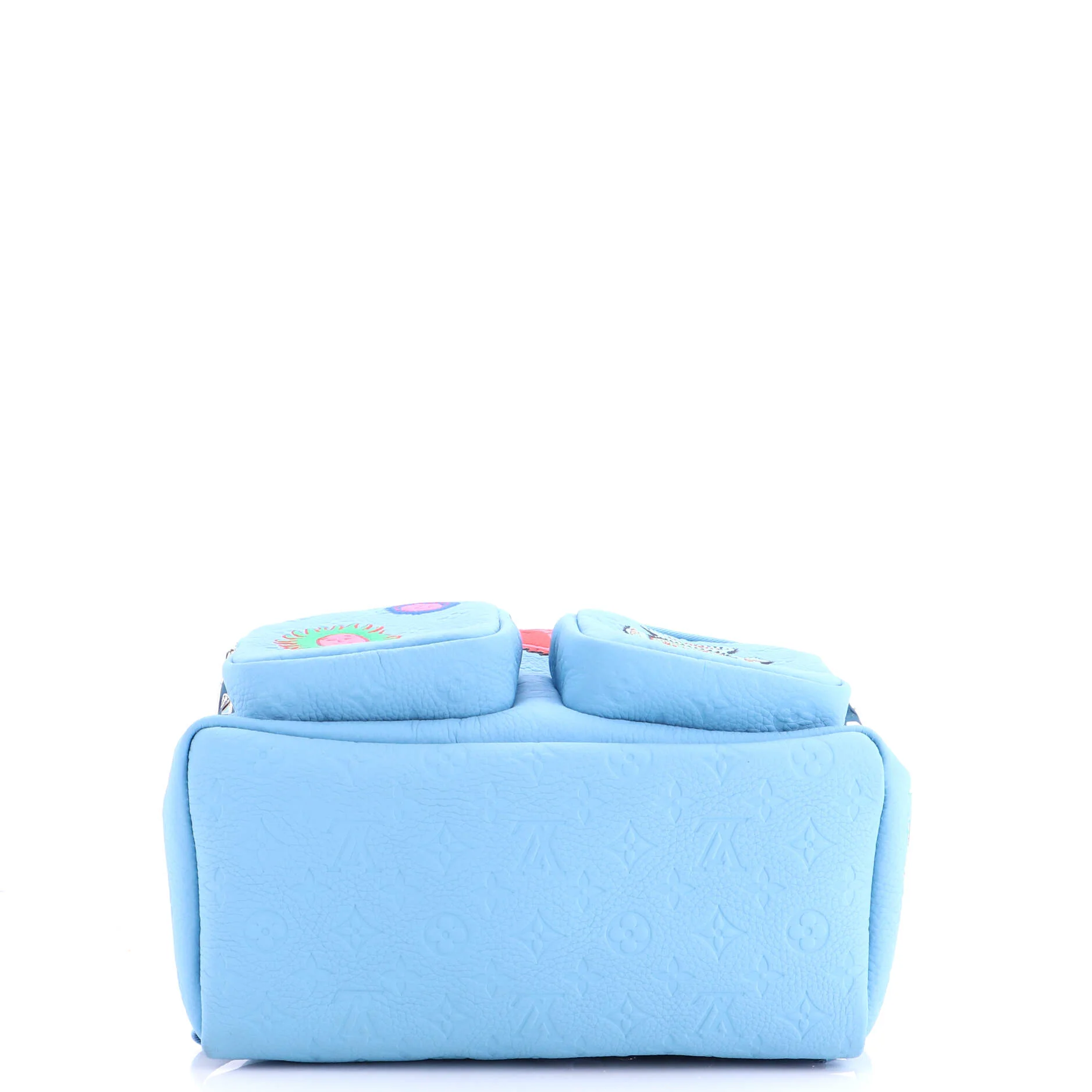 Multipocket Backpack Yayoi Kusama Faces Monogram Taurillon Leather - Image 4