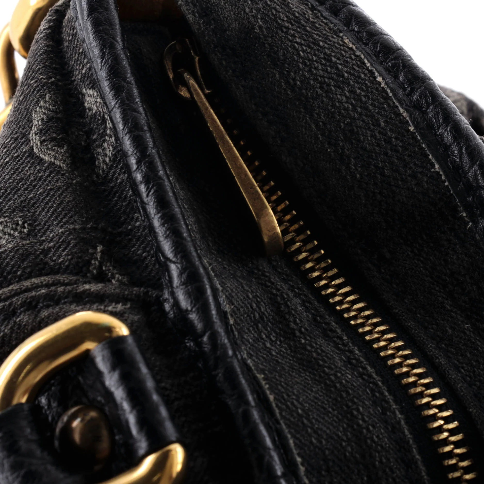 Neo Cabby Handbag Monogram Denim MM - Image 6