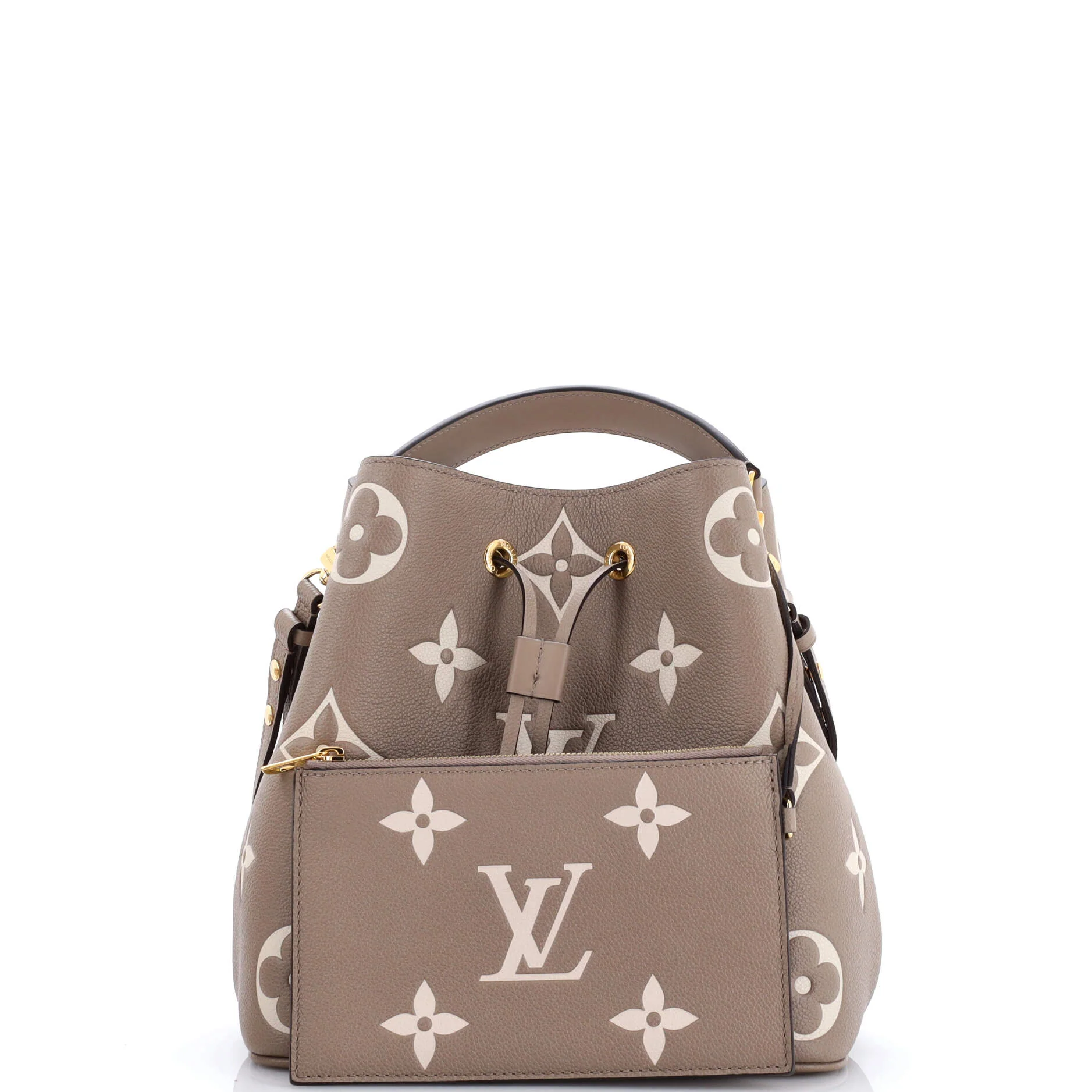NeoNoe Handbag Bicolor Monogram Empreinte Giant MM - Image 6