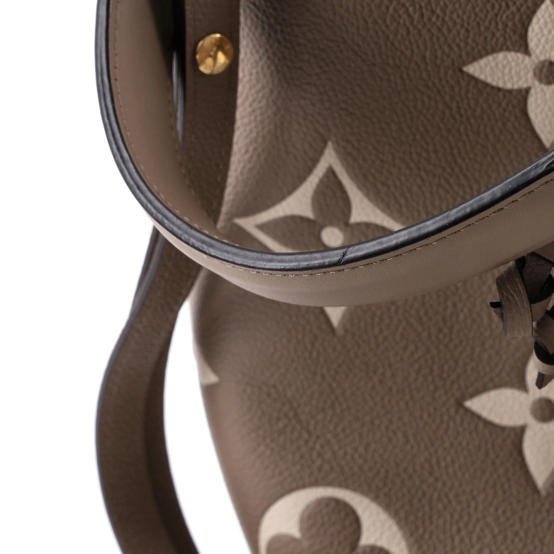NeoNoe Handbag Bicolor Monogram Empreinte Giant MM - Image 8
