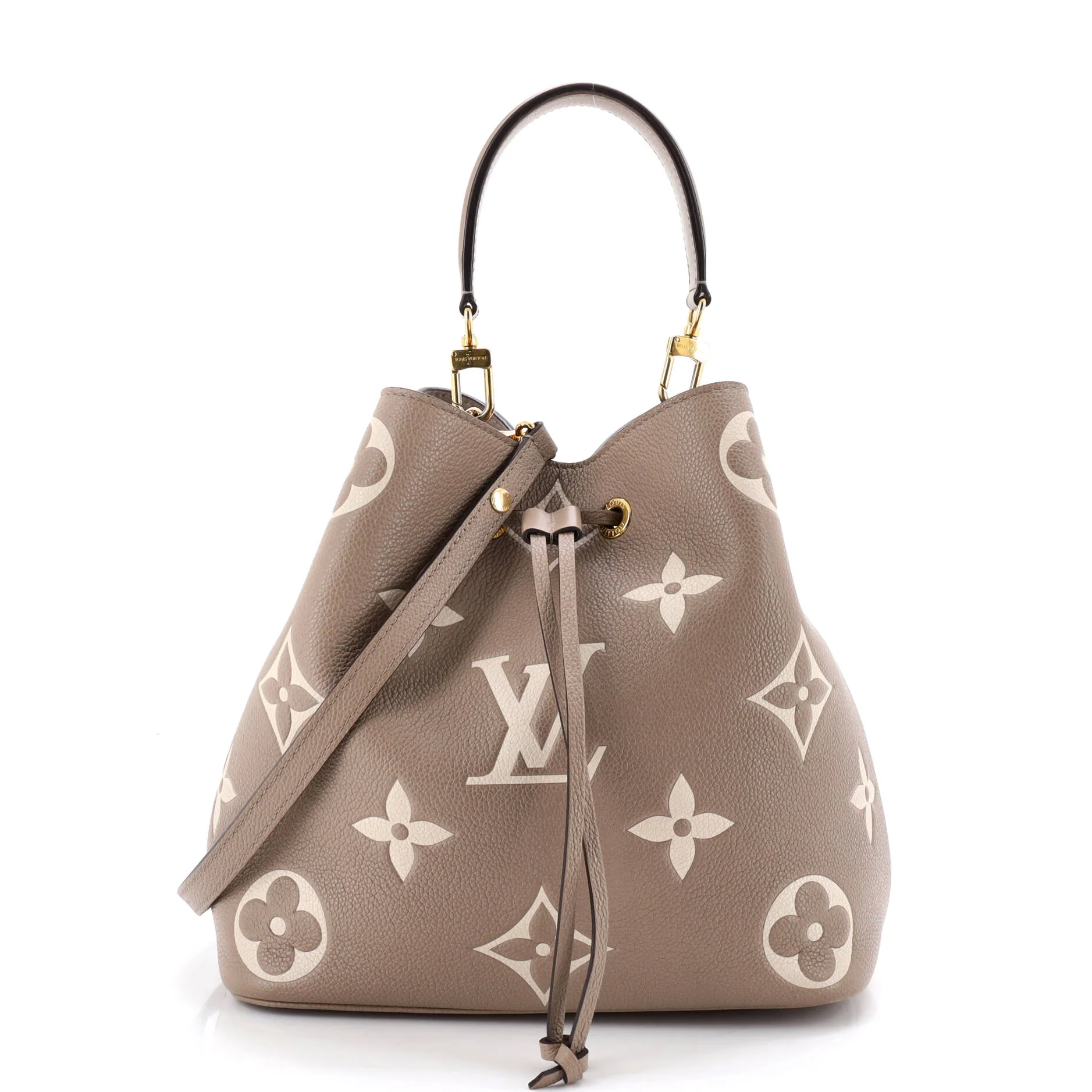 NeoNoe Handbag Bicolor Monogram Empreinte Giant MM