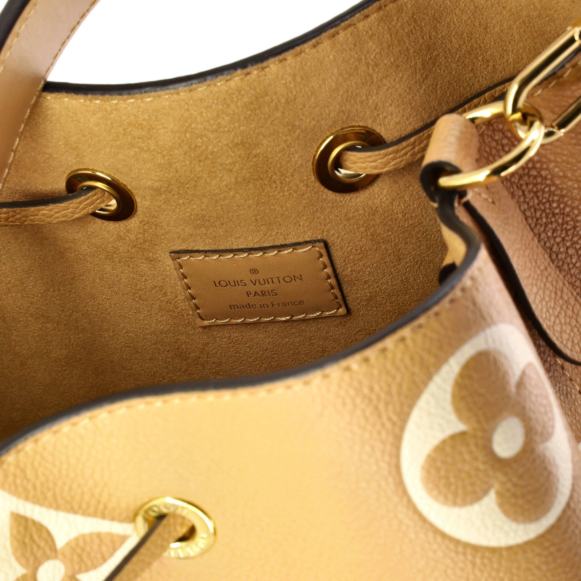 NeoNoe Handbag Bicolor Monogram Empreinte Giant MM - Image 6