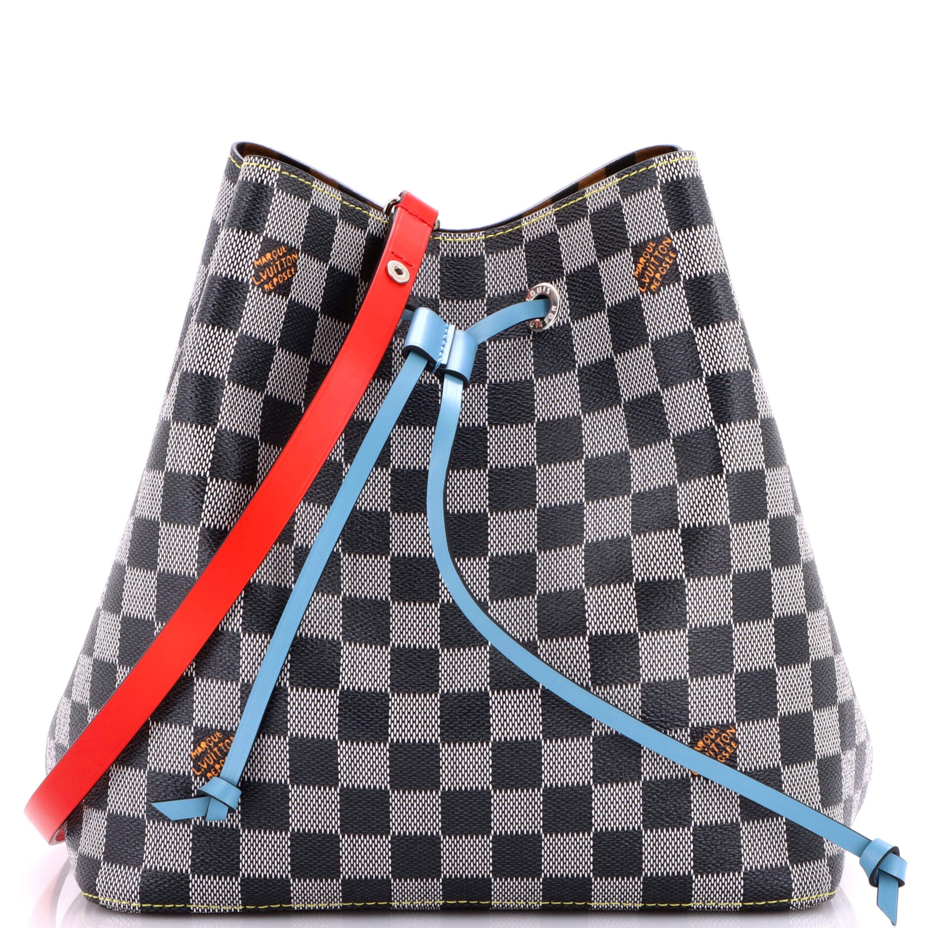 NeoNoe Handbag Limited Edition Colored Damier MM