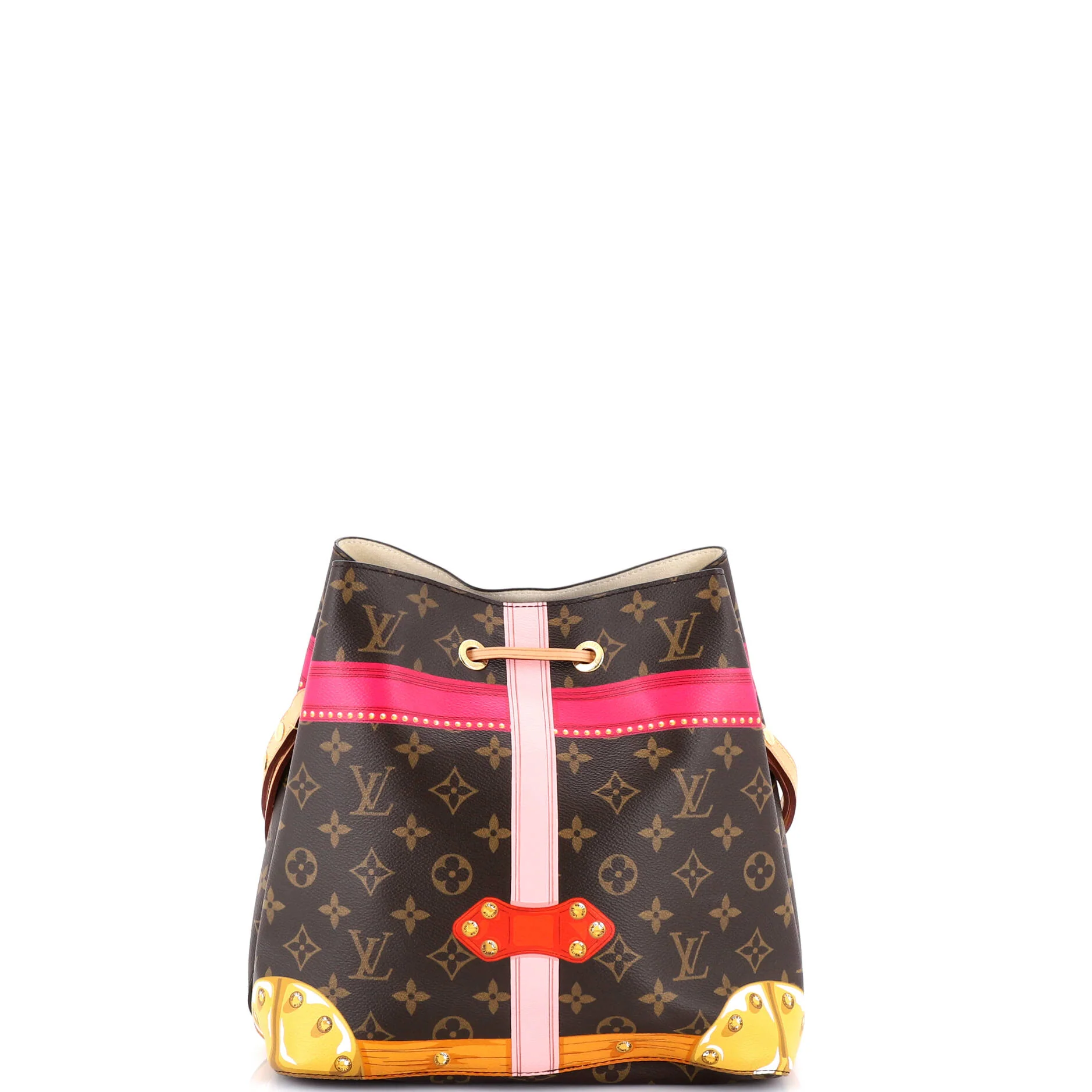 NeoNoe Handbag Limited Edition Summer Trunks Monogram Canvas - Image 3