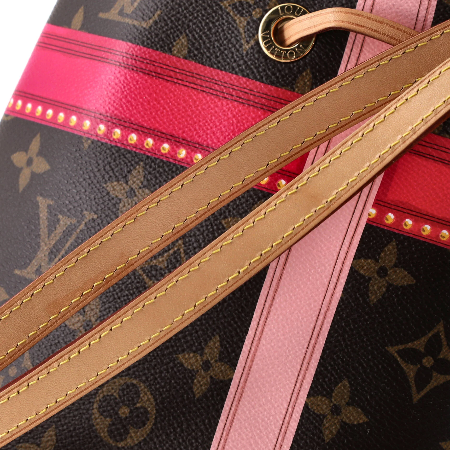 NeoNoe Handbag Limited Edition Summer Trunks Monogram Canvas - Image 7