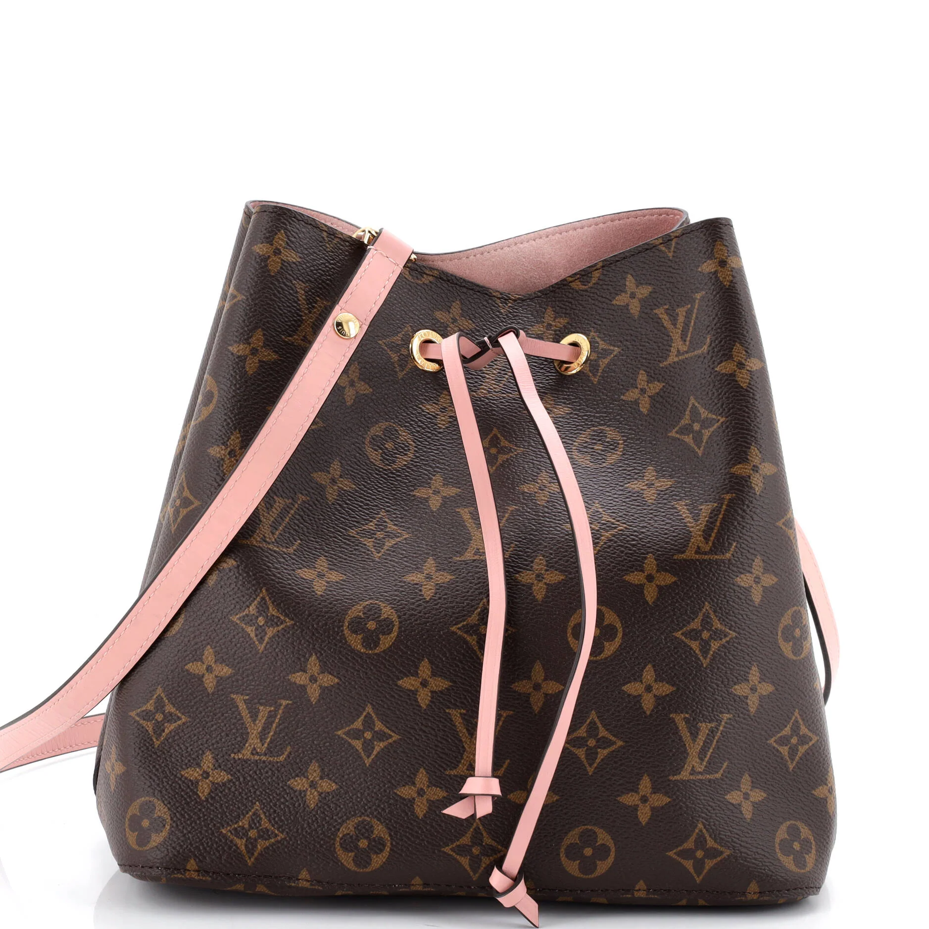 NeoNoe Handbag Monogram Canvas with Leather MM