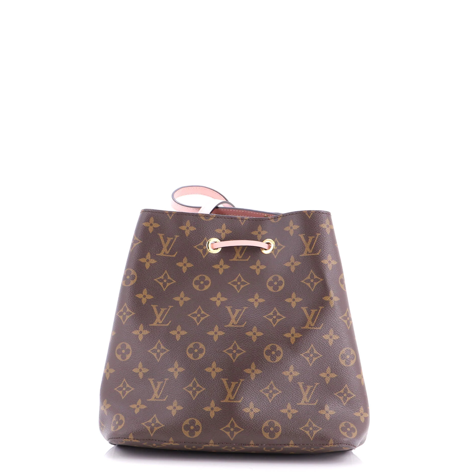 NeoNoe Handbag Monogram Canvas with Leather MM - Image 3