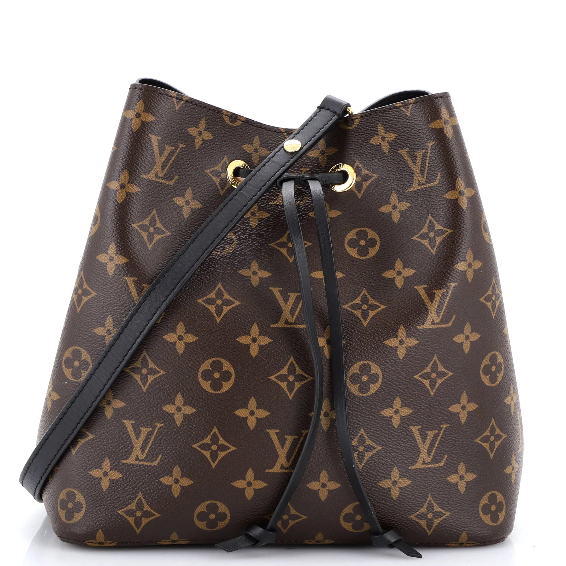 NeoNoe Handbag Monogram Canvas with Leather MM
