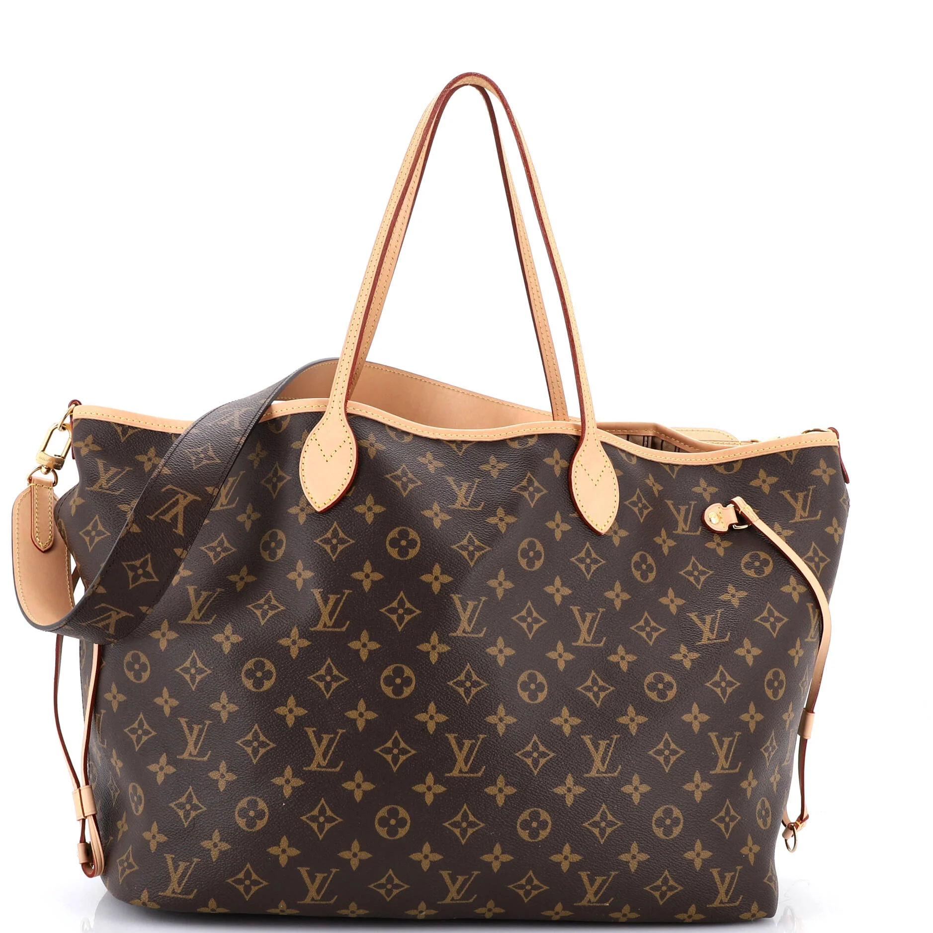 Neverfull Bandouliere Inside Out Monogram Canvas and Stamped canvas GM