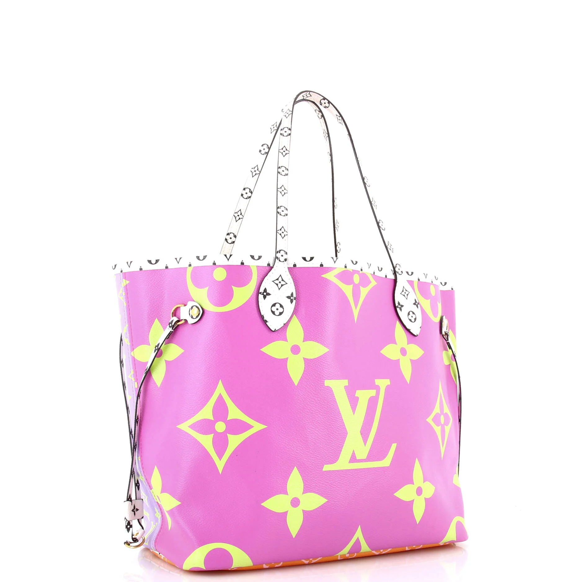 Neverfull NM Tote Limited Edition Colored Monogram Giant MM - Image 3