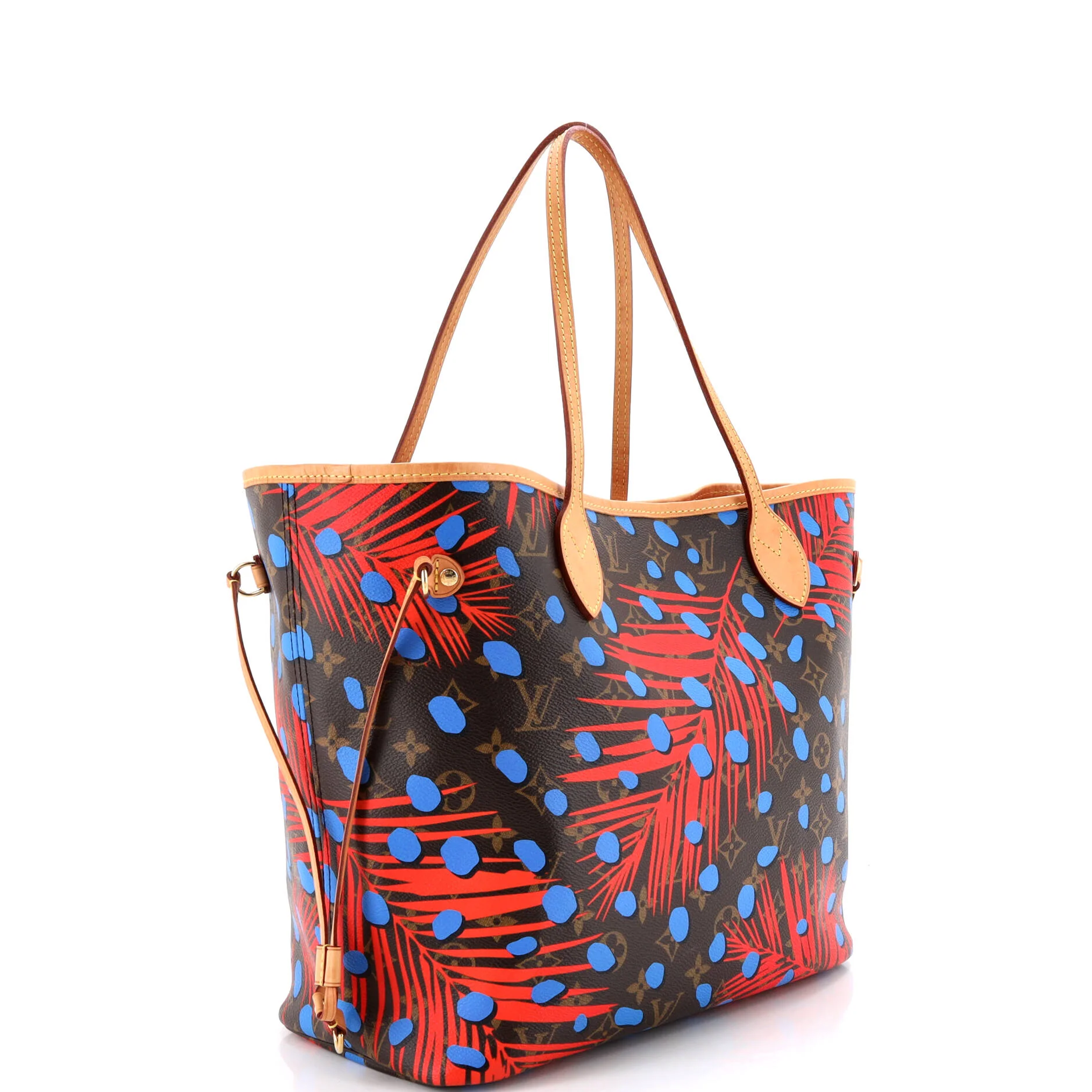 Neverfull NM Tote Limited Edition Monogram Jungle Dots MM - Image 2