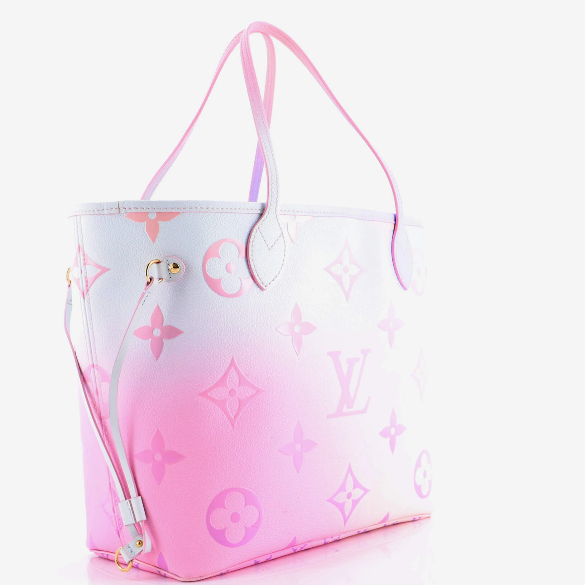 Neverfull NM Tote Spring in the City Monogram Giant Canvas MM - Image 5