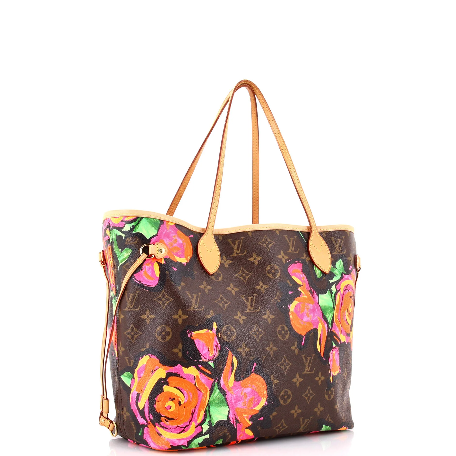 Neverfull Tote Limited Edition Monogram Roses MM - Image 2