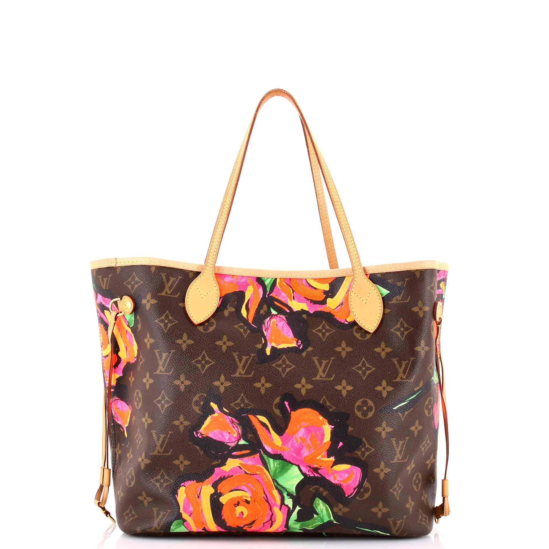 Neverfull Tote Limited Edition Monogram Roses MM - Image 3