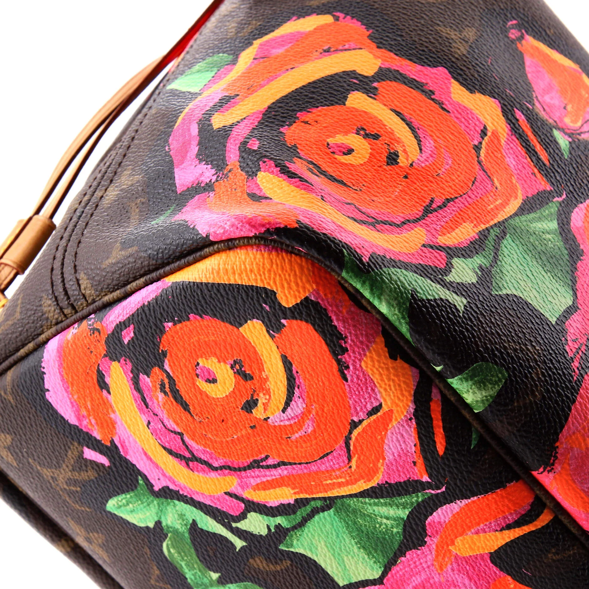 Neverfull Tote Limited Edition Monogram Roses MM - Image 6