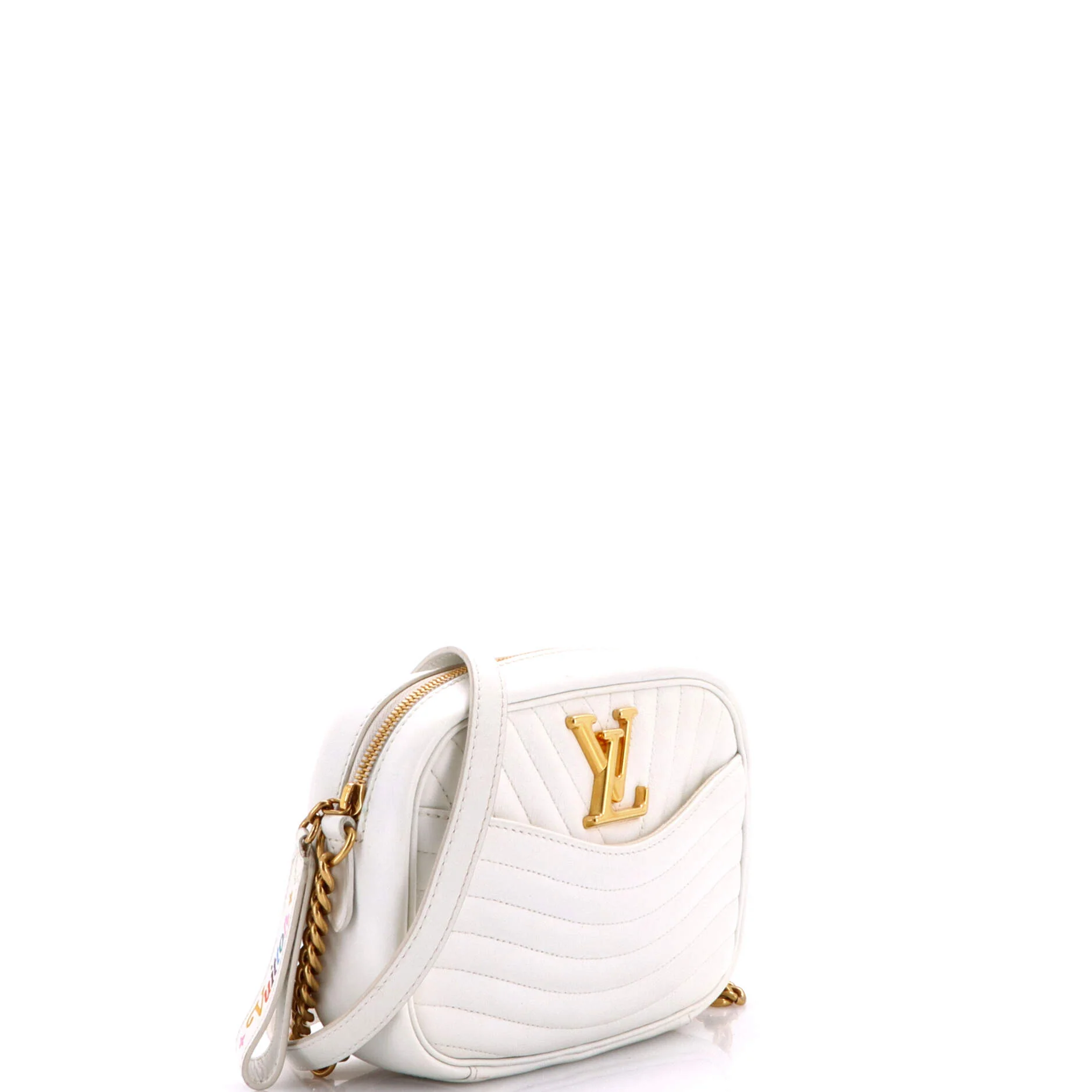 New Wave Camera Bag Quilted Leather - Image 2