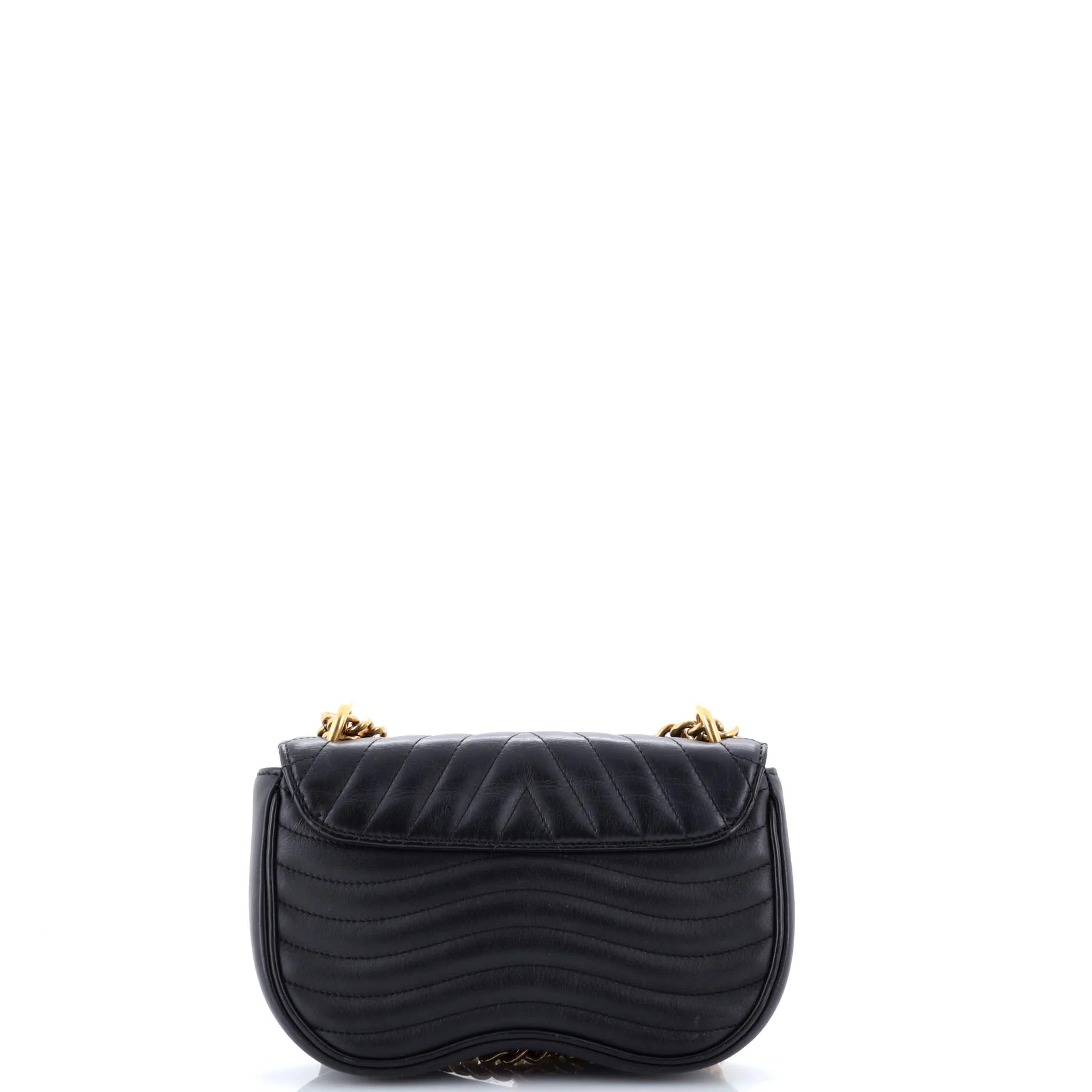 New Wave Chain Bag Quilted Leather PM - Image 3