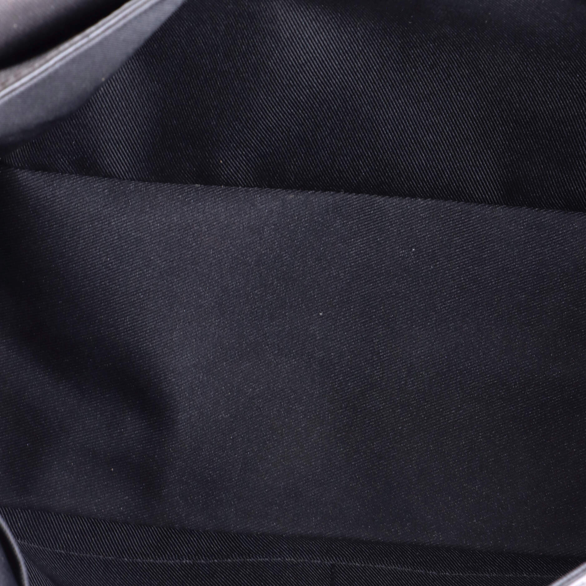 Nigo Besace Tokyo Messenger Bag Monogram Denim and Taurillon Leather - Image 5