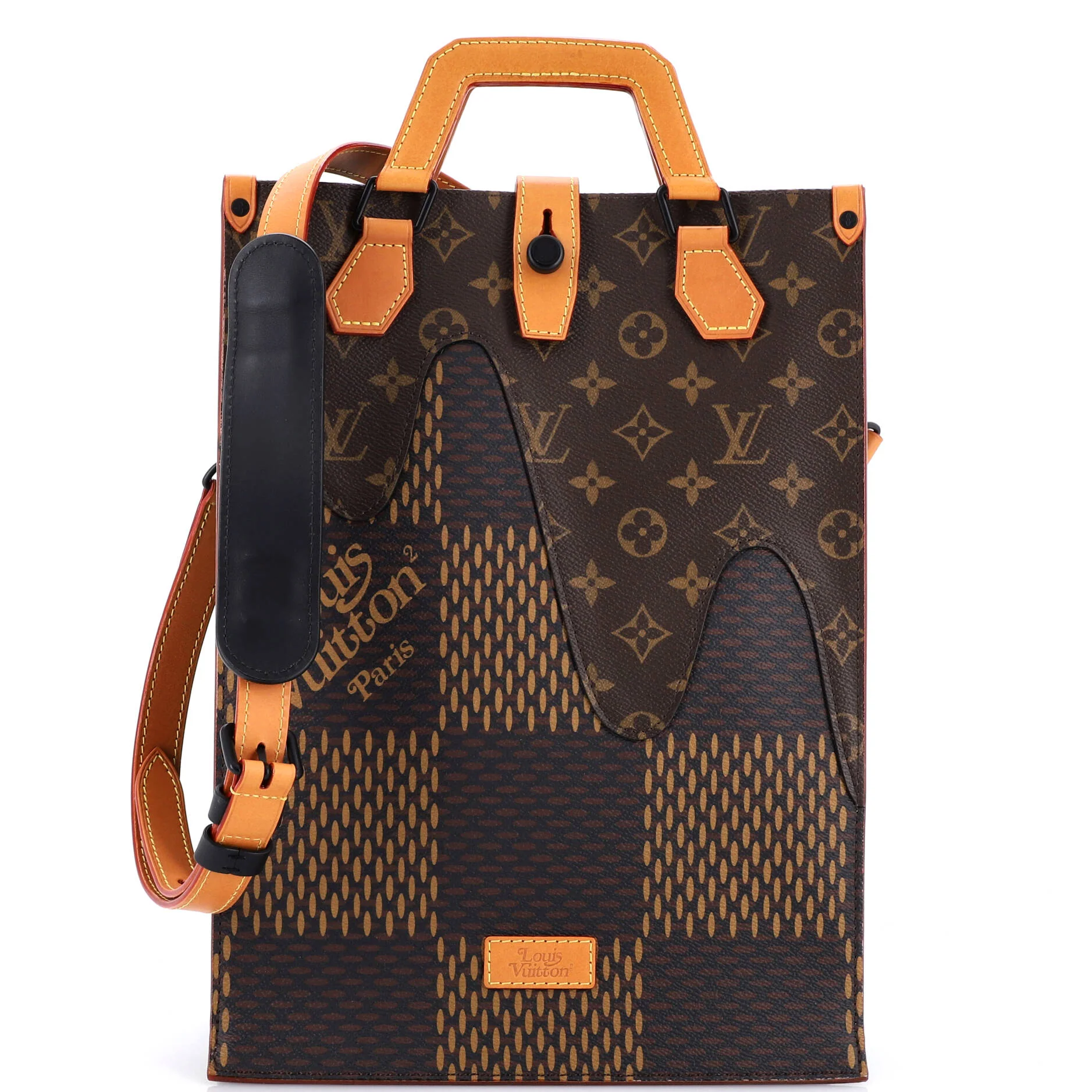 Nigo Tote Limited Edition Giant Damier and Monogram Canvas Mini