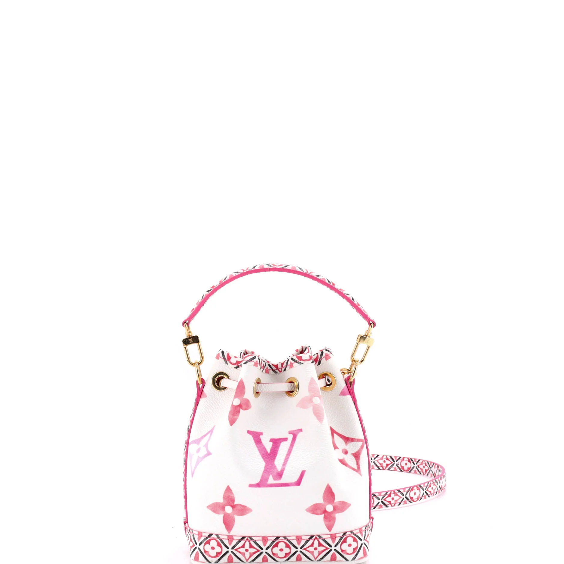 Noe NM Handbag By The Pool Monogram Watercolor Giant Nano - Image 3