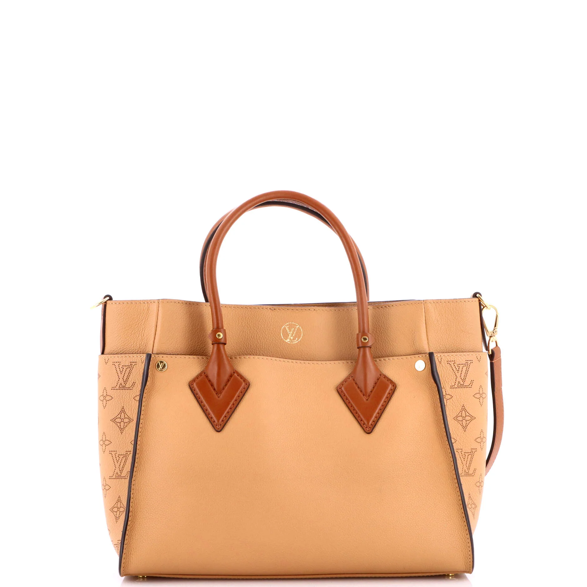 On My Side Tote Mahina Leather MM - Image 3