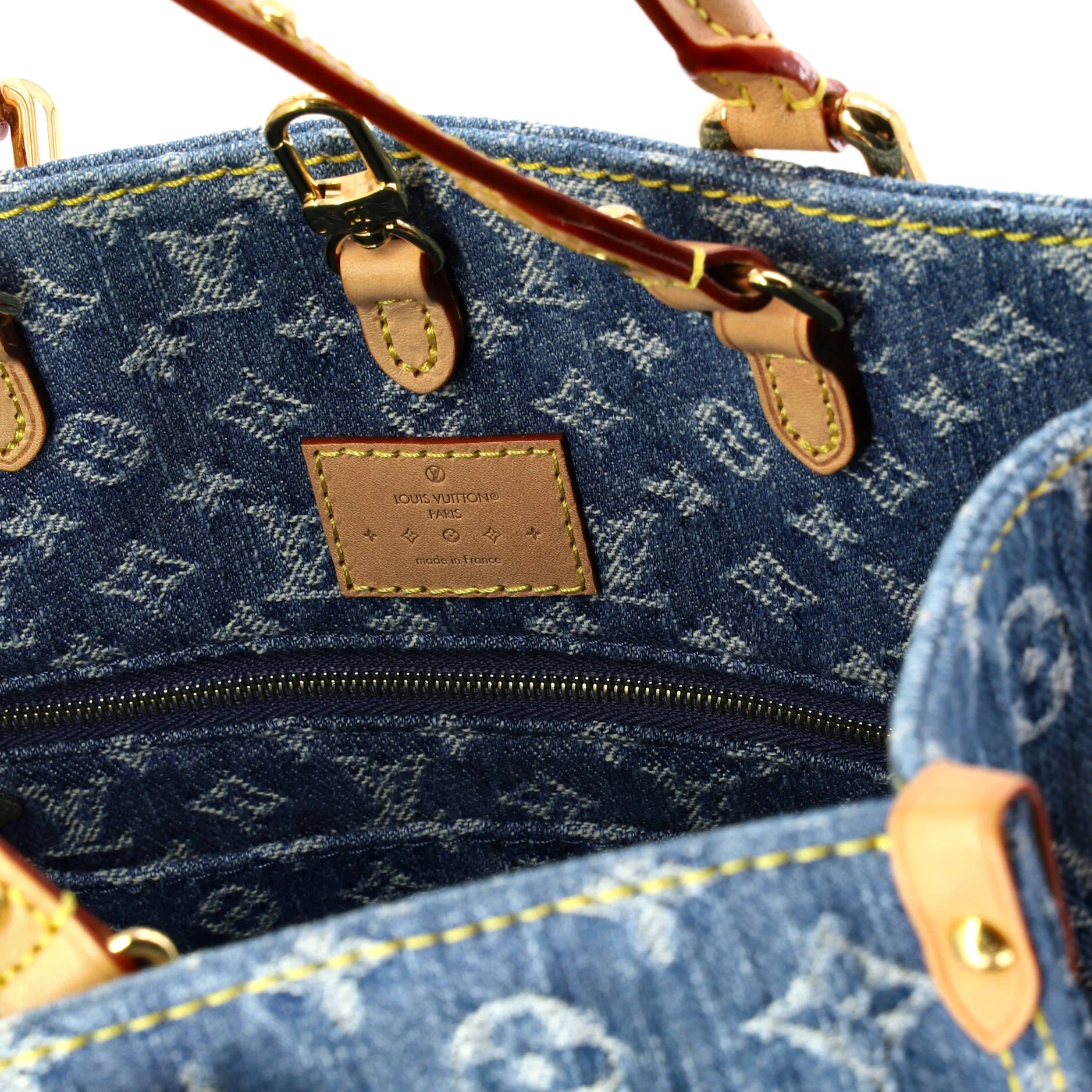 OnTheGo Tote Monogram Denim MM - Image 6