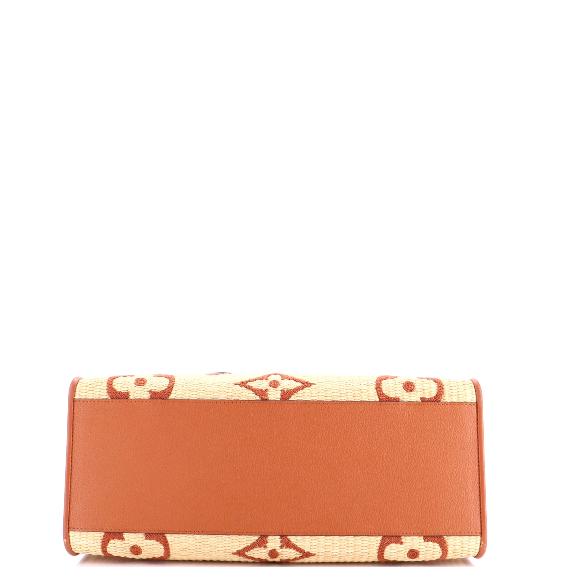 OnTheGo Tote Monogram Giant Raffia GM - Image 4