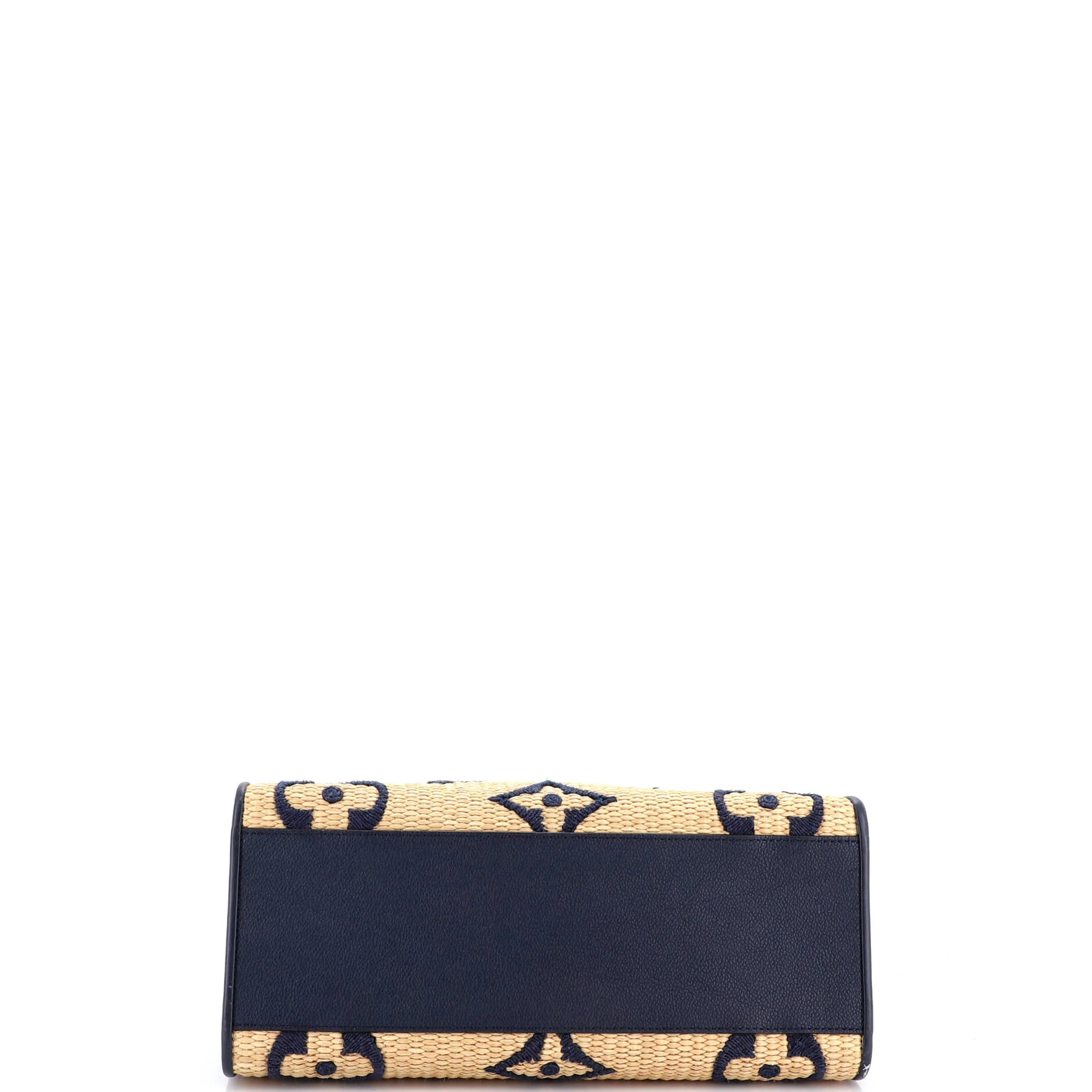 OnTheGo Tote Monogram Giant Raffia MM - Image 4