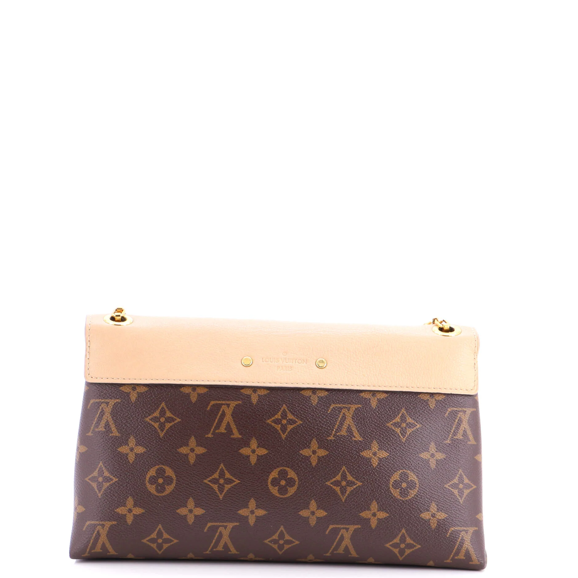 Pallas Chain Shoulder Bag Monogram Canvas and Calfskin - Image 3