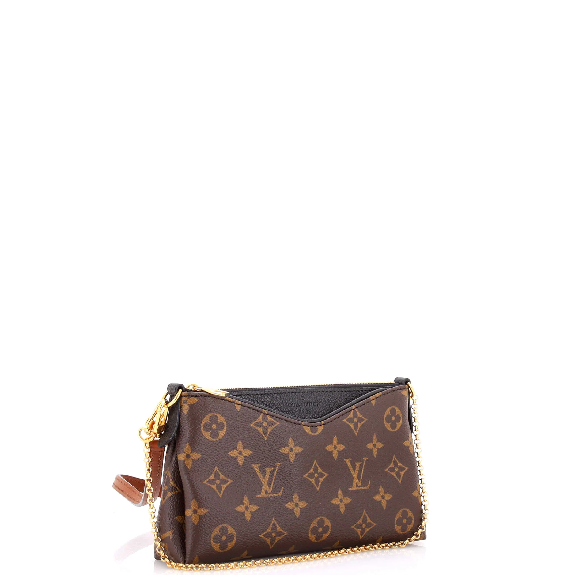 Pallas Clutch Monogram Canvas with Leather - Image 2