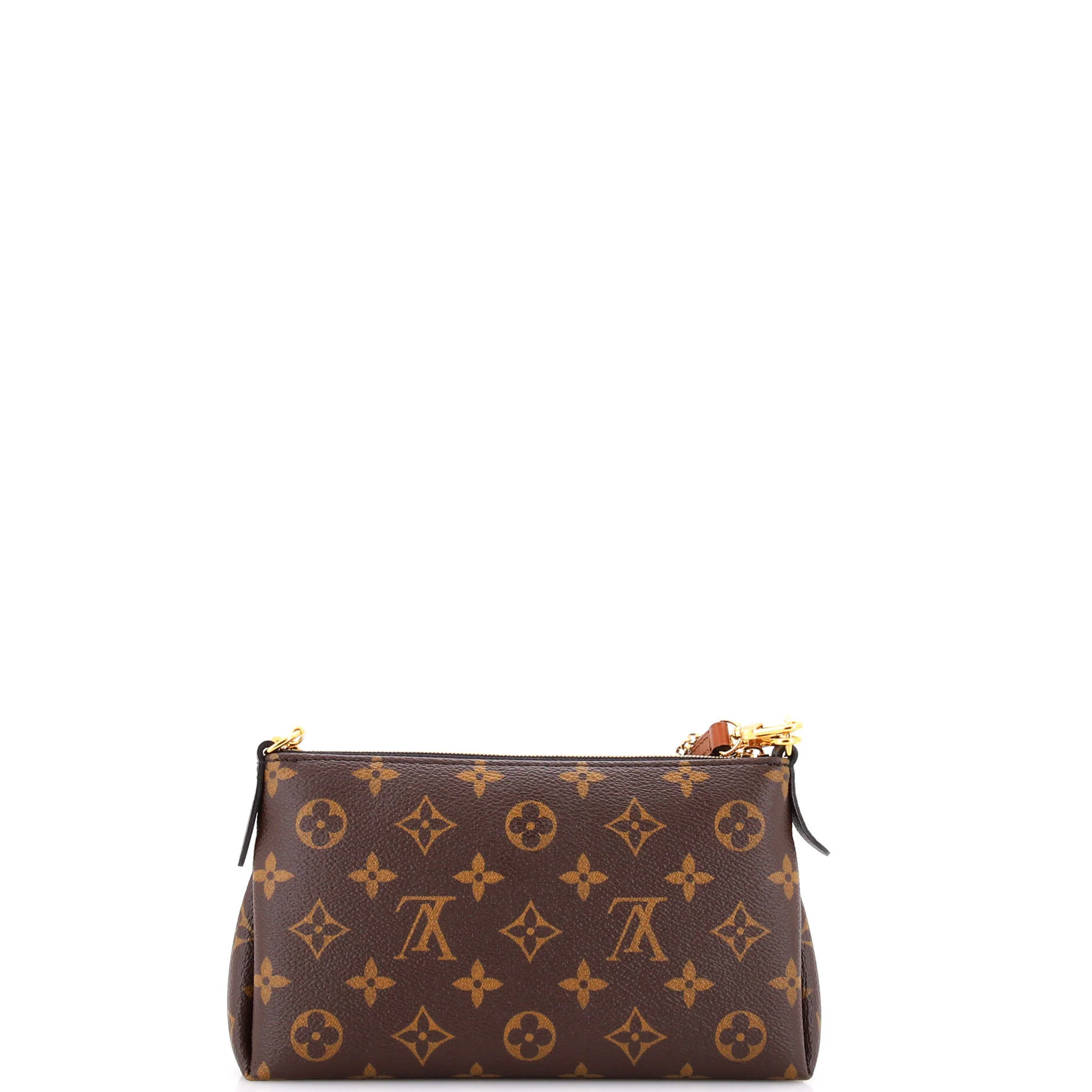 Pallas Clutch Monogram Canvas with Leather - Image 3