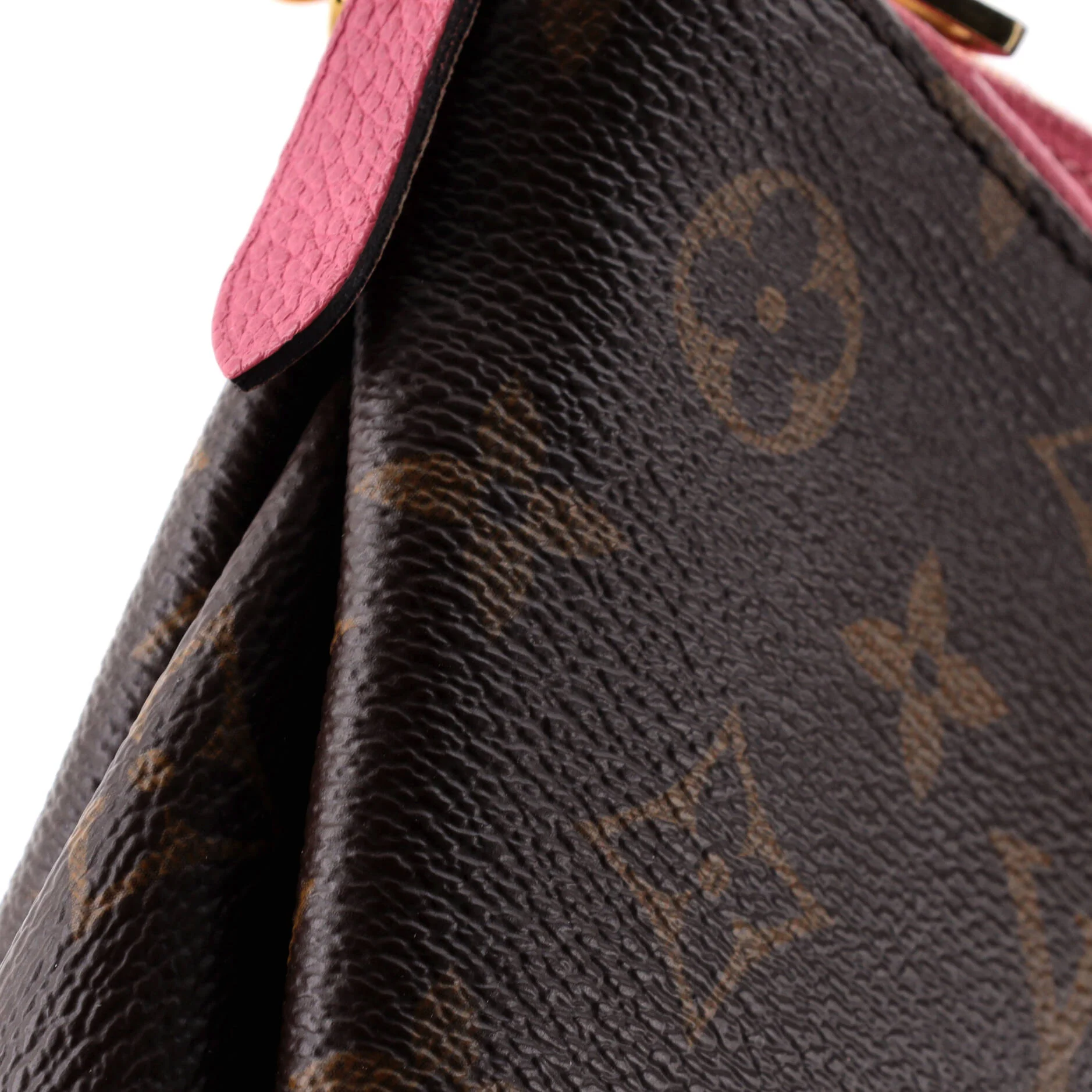 Pallas Clutch Monogram Canvas with Leather - Image 6