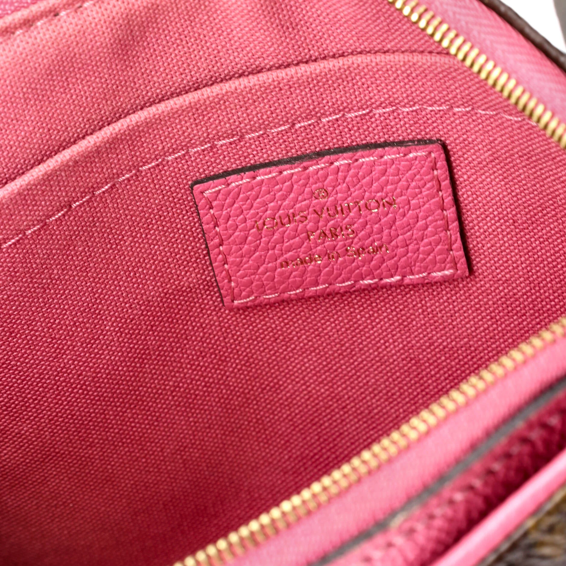 Pallas Clutch Monogram Canvas with Leather - Image 7