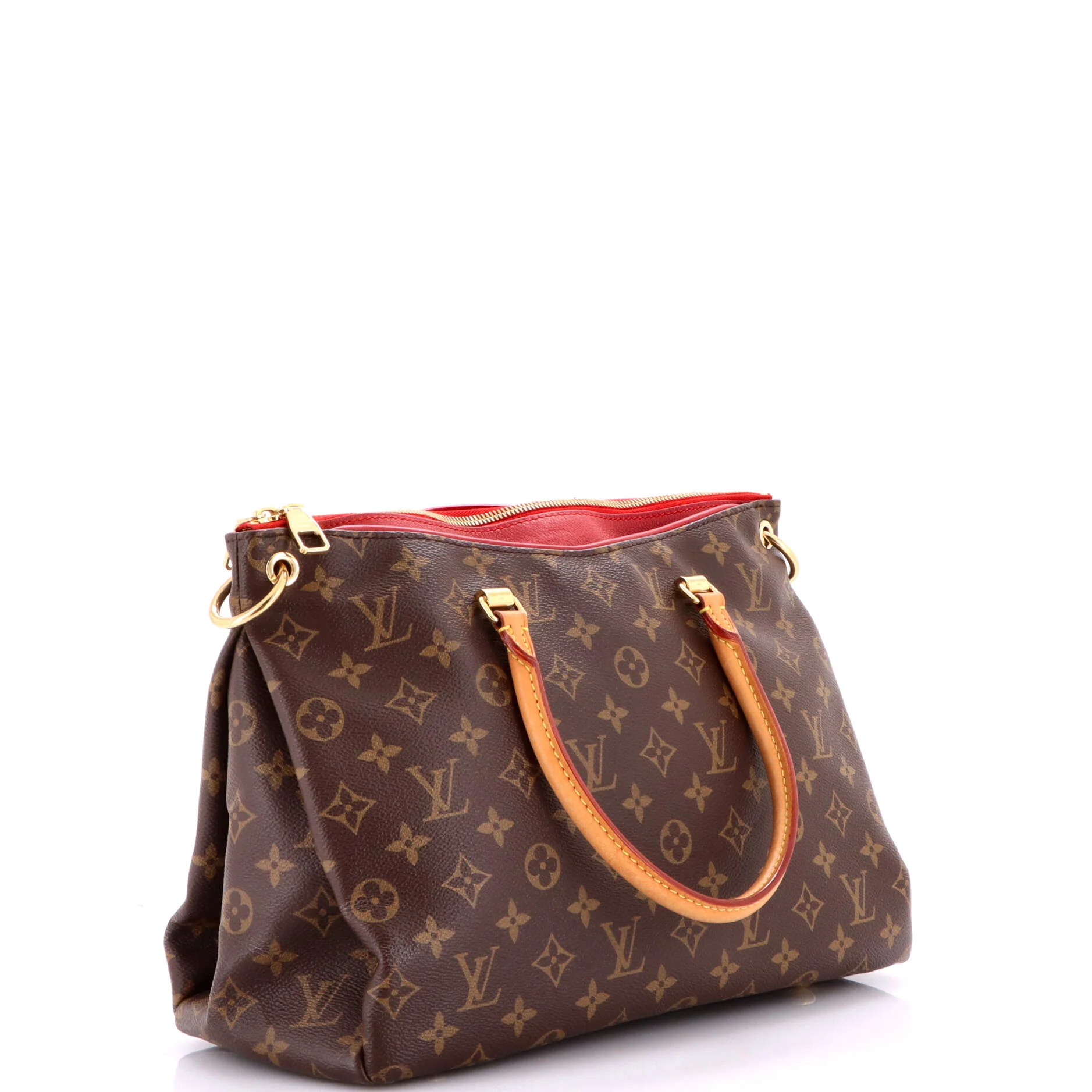Pallas Tote Monogram Canvas with Leather - Image 2