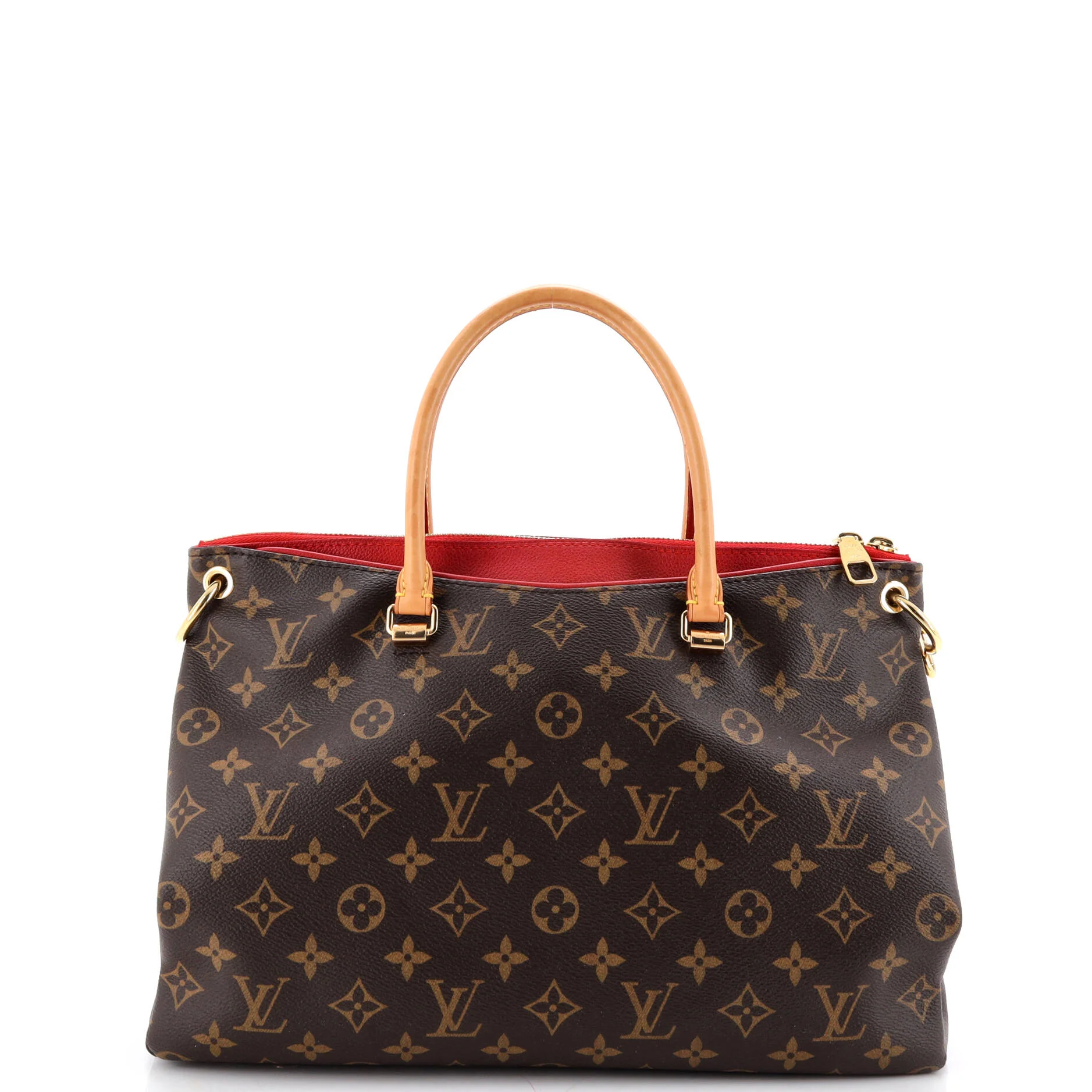 Pallas Tote Monogram Canvas with Leather - Image 3