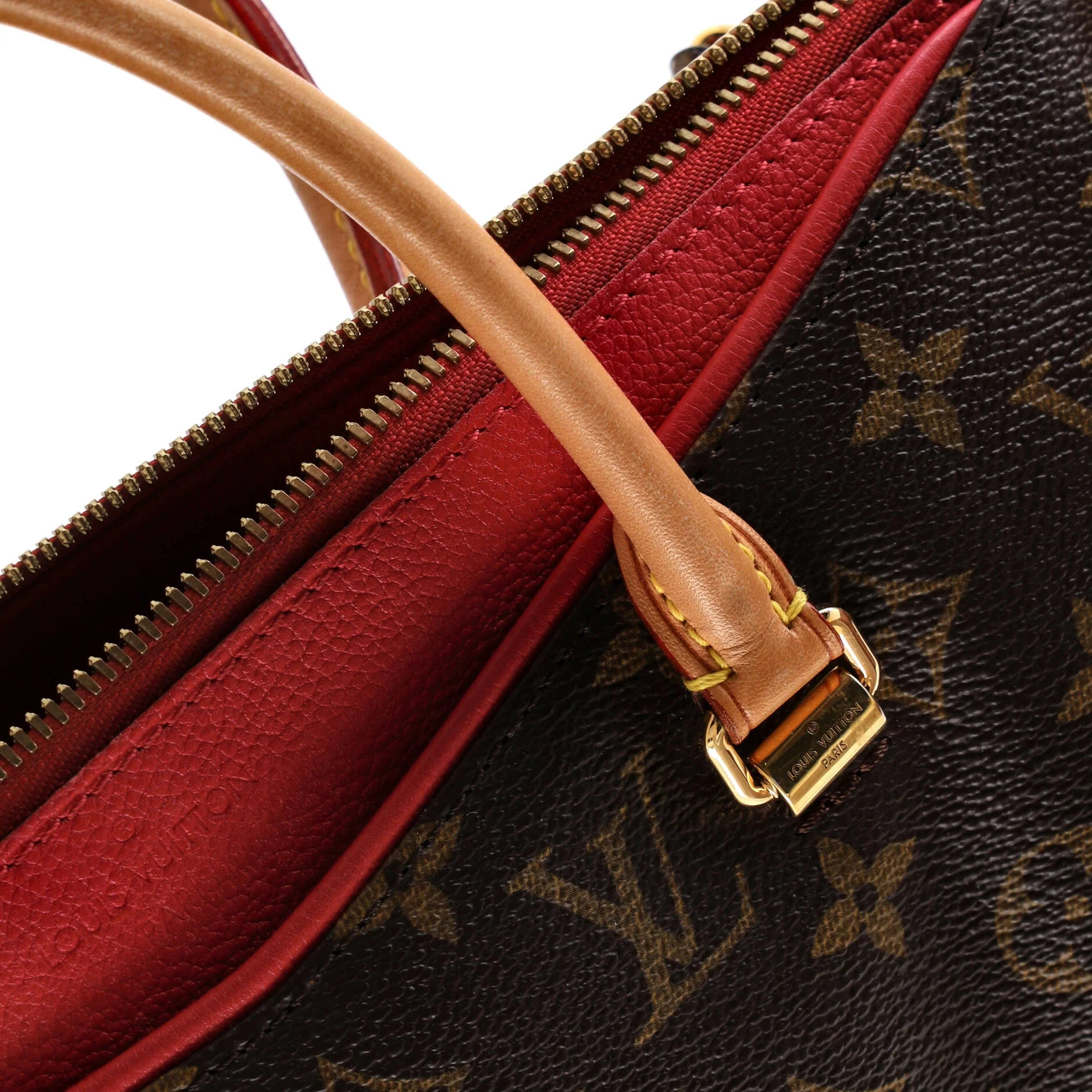 Pallas Tote Monogram Canvas with Leather - Image 8