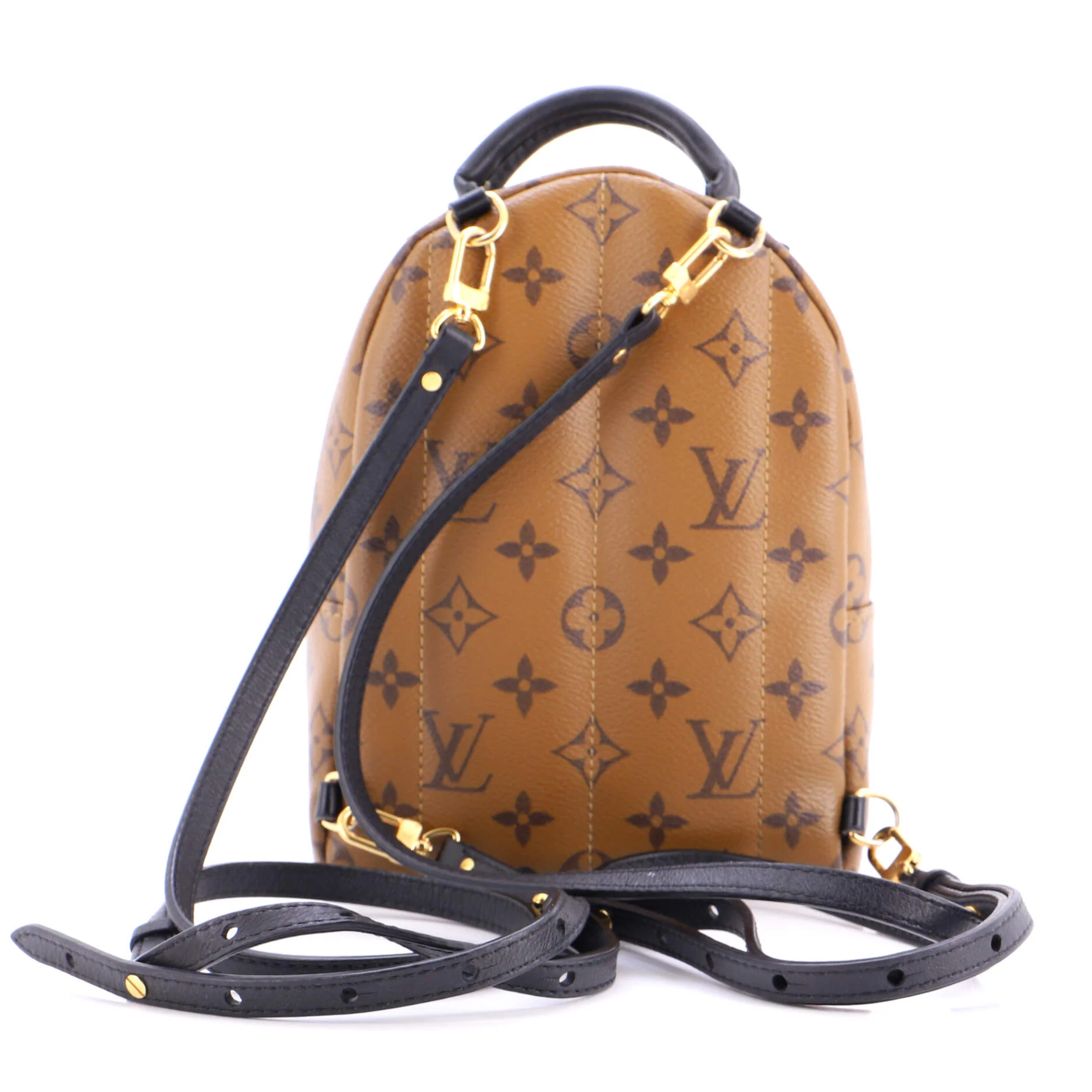 Palm Springs Backpack Reverse Monogram Canvas Mini - Image 3