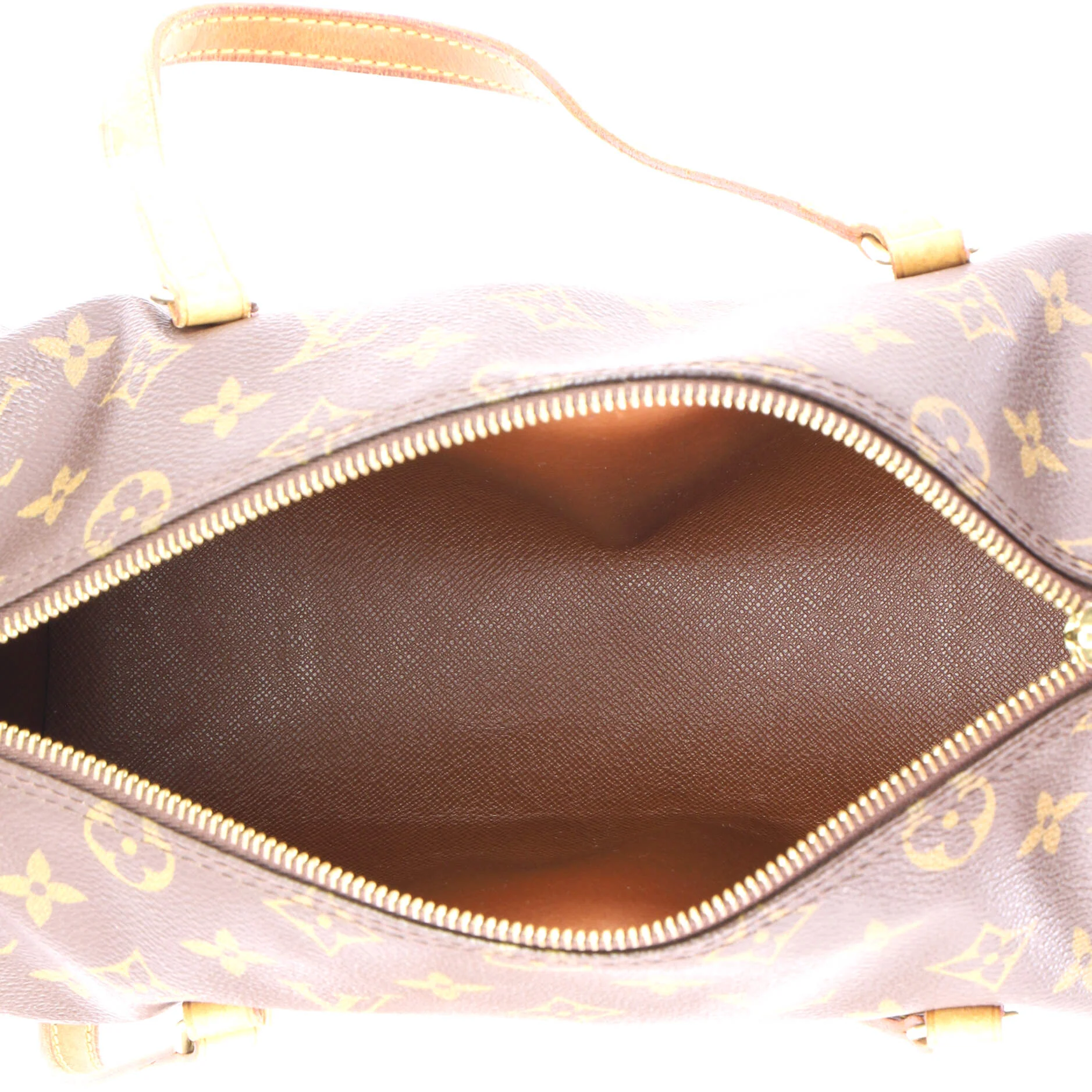 Papillon Handbag Monogram Canvas 26 - Image 5