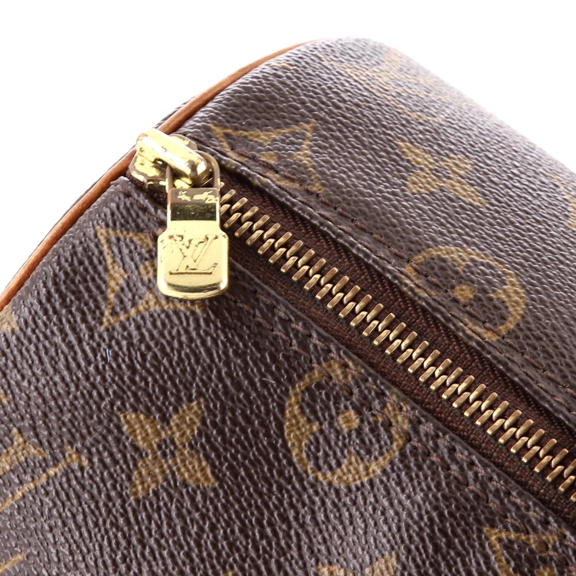 Papillon Handbag Monogram Canvas 26 - Image 5