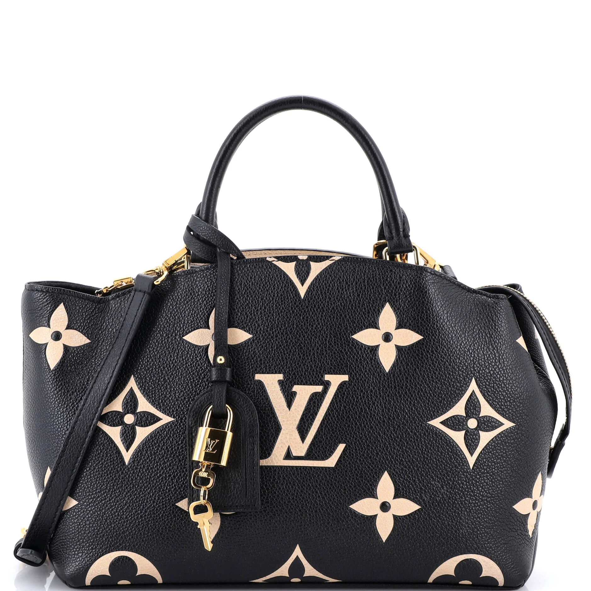 Petit Palais Handbag Bicolor Monogram Empreinte Giant