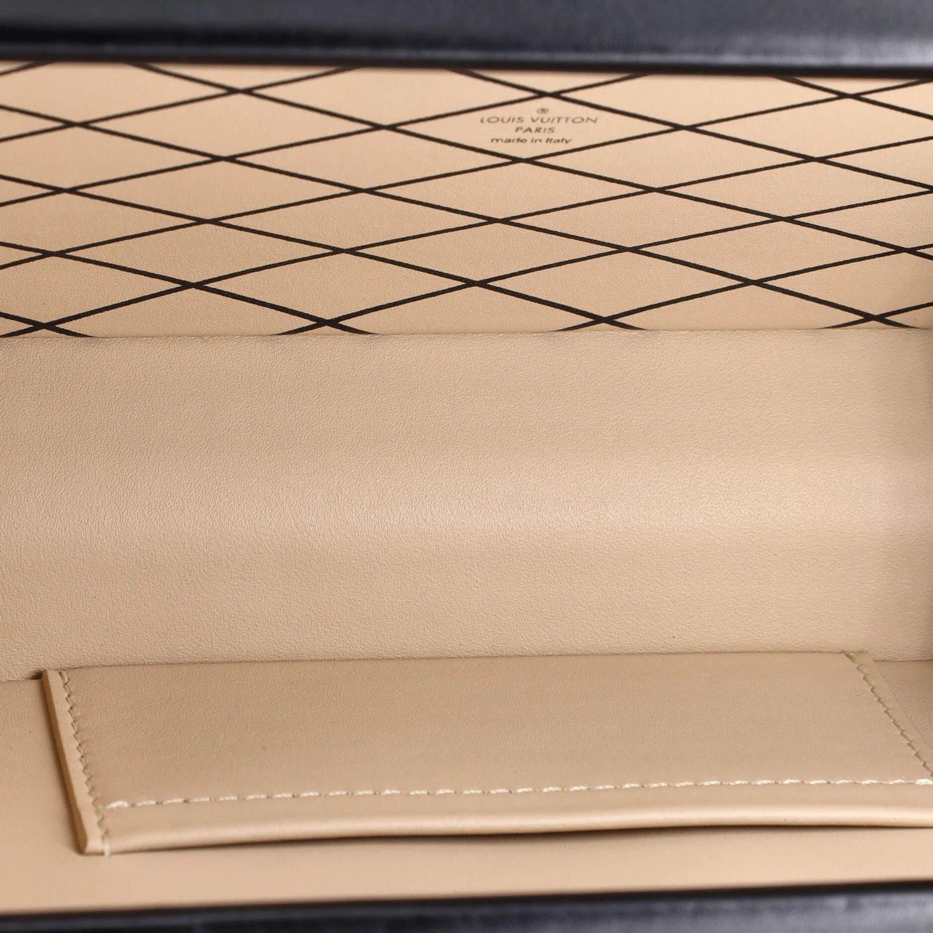 Petite Malle Handbag Limited Edition LV Cafe Woven Canvas - Image 5