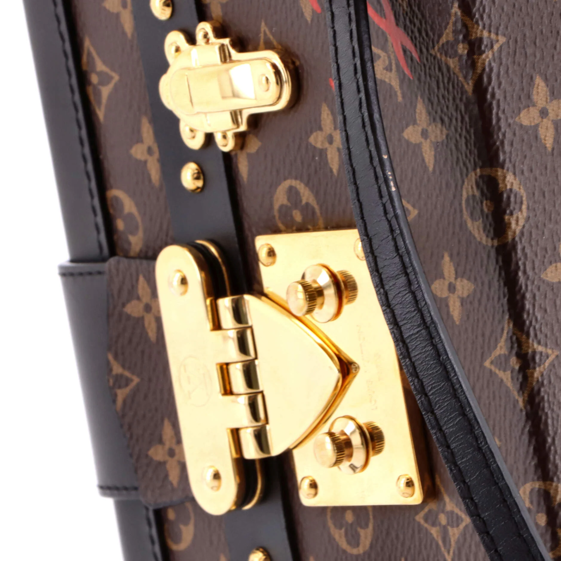 Petite Malle Handbag Monogram Canvas - Image 6