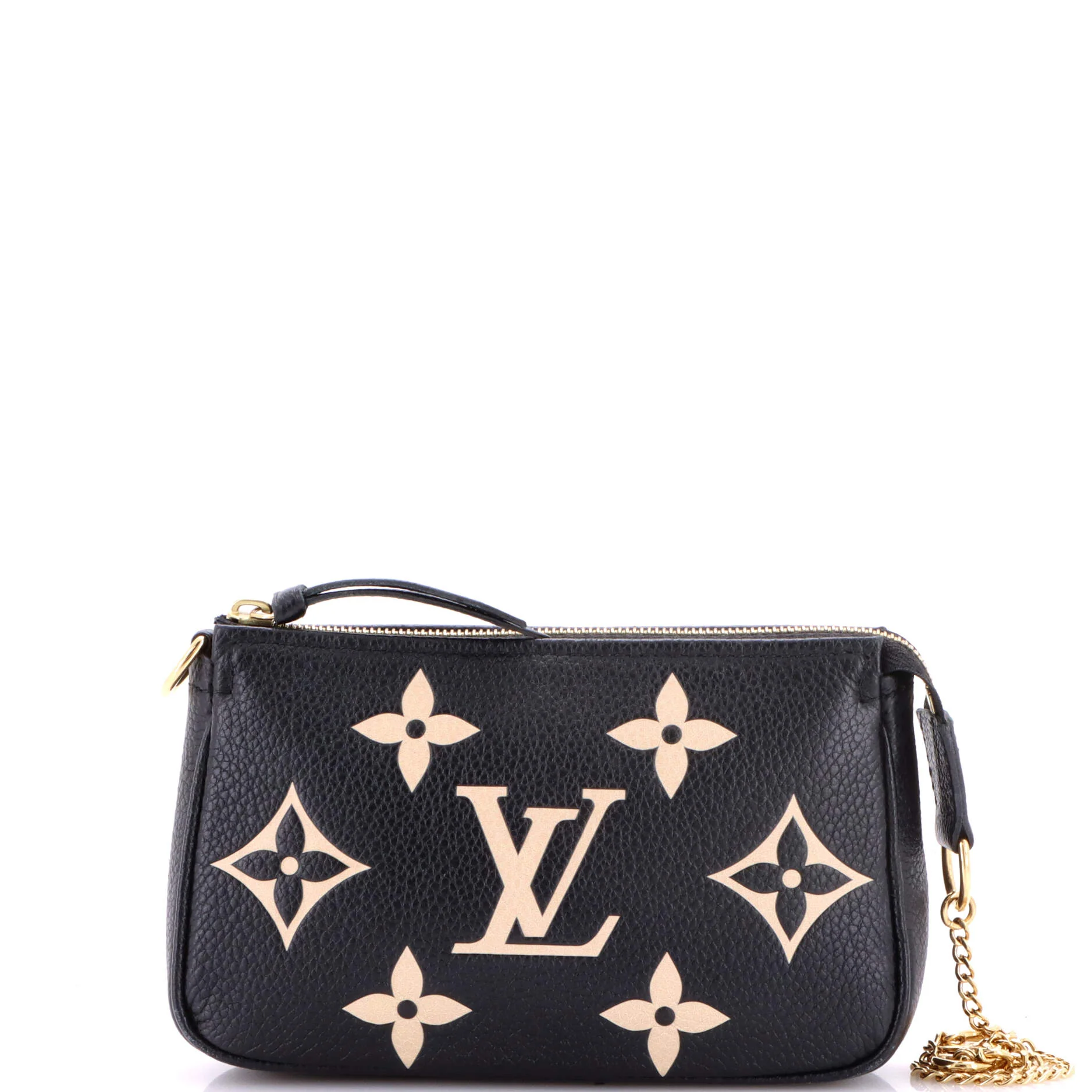 Pochette Accessoires Bicolor Monogram Empreinte Giant Mini