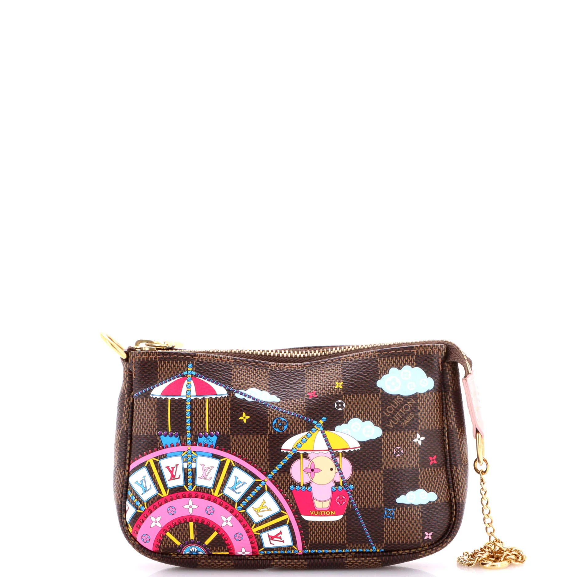 Pochette Accessoires Limited Edition Vivienne Xmas Damier Mini