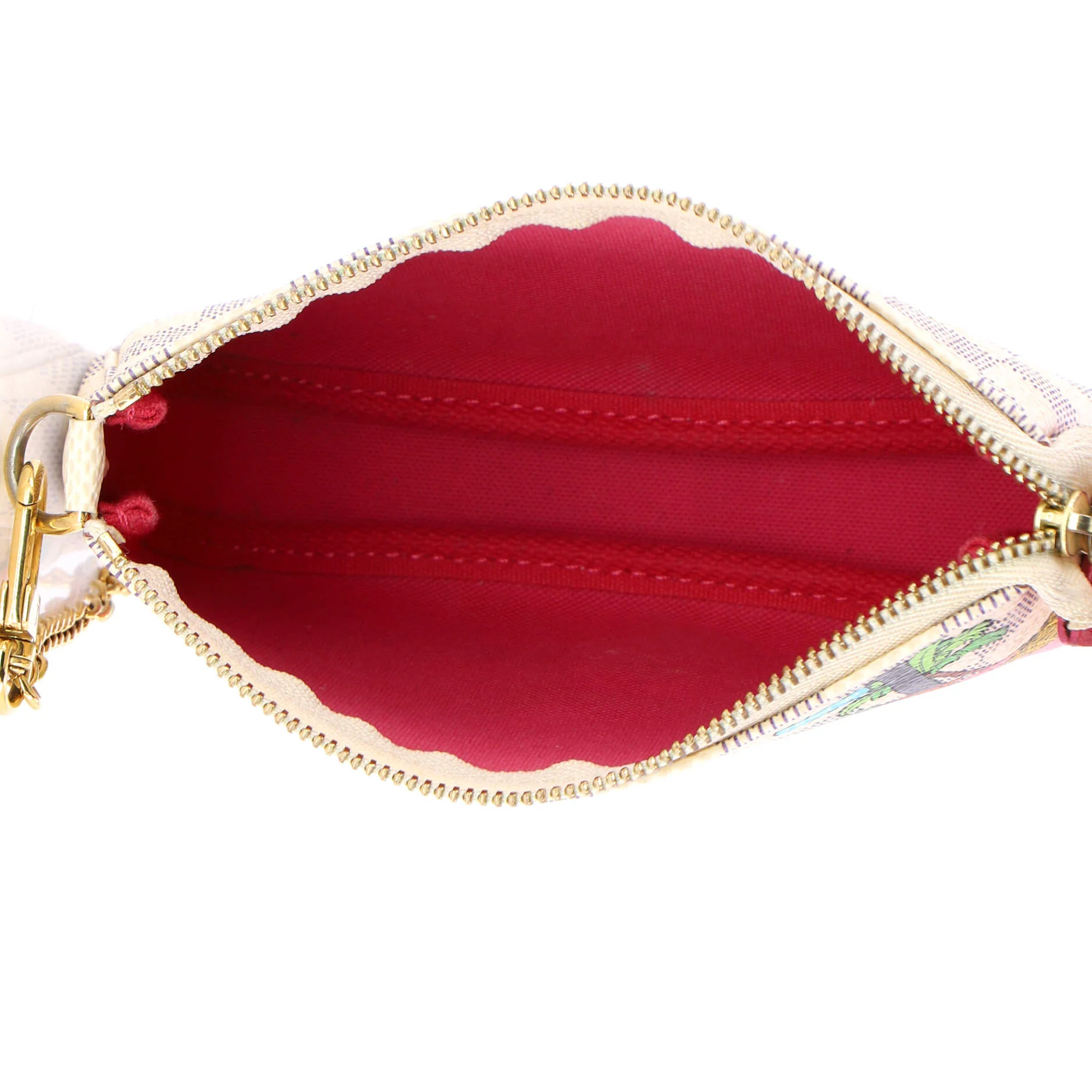 Pochette Accessoires Limited Edition Vivienne Xmas Damier Mini - Image 5