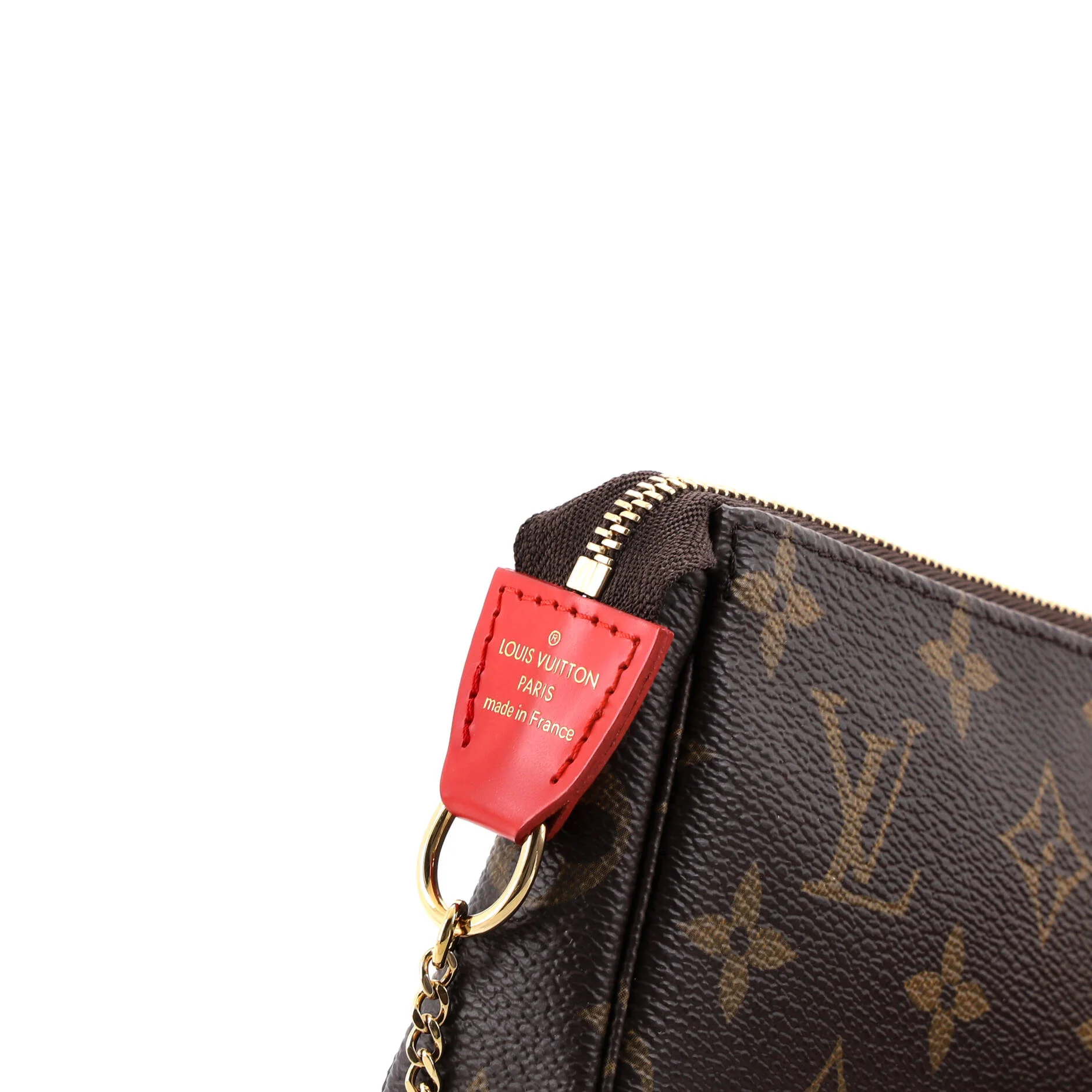 Pochette Accessoires Limited Edition Vivienne Xmas Monogram Canvas Mini - Image 6