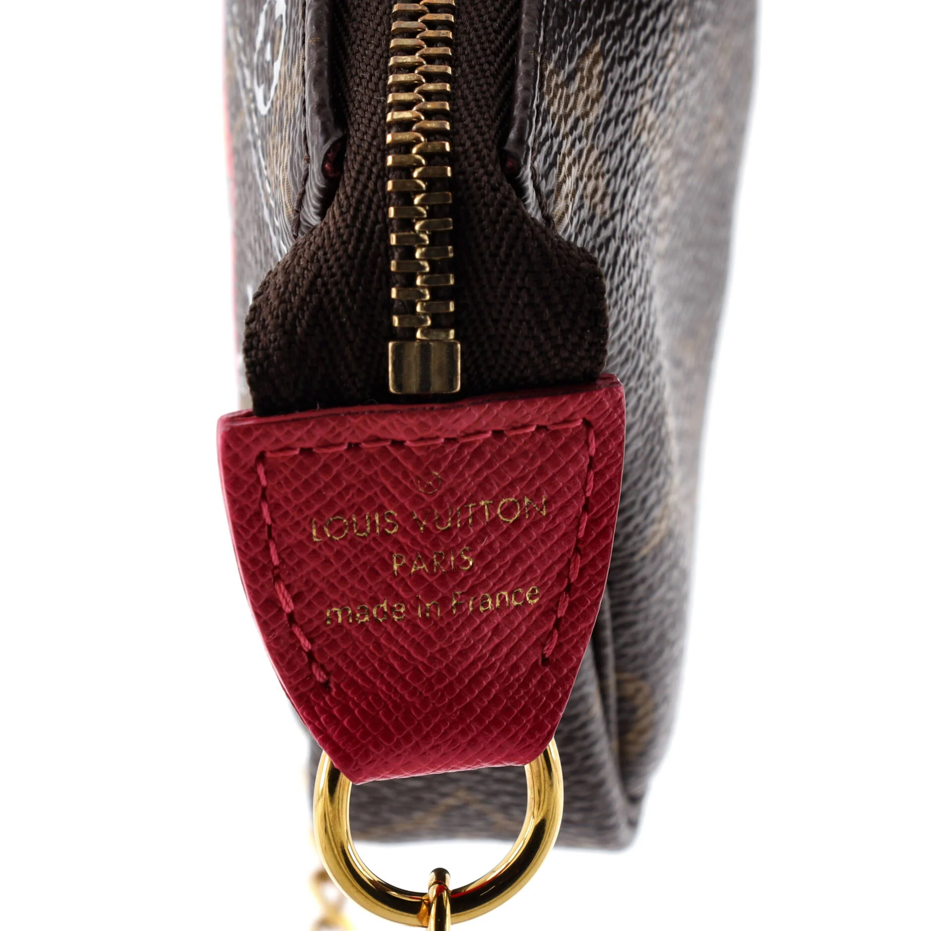 Pochette Accessoires Limited Edition Vivienne Xmas Monogram Canvas Mini - Image 7